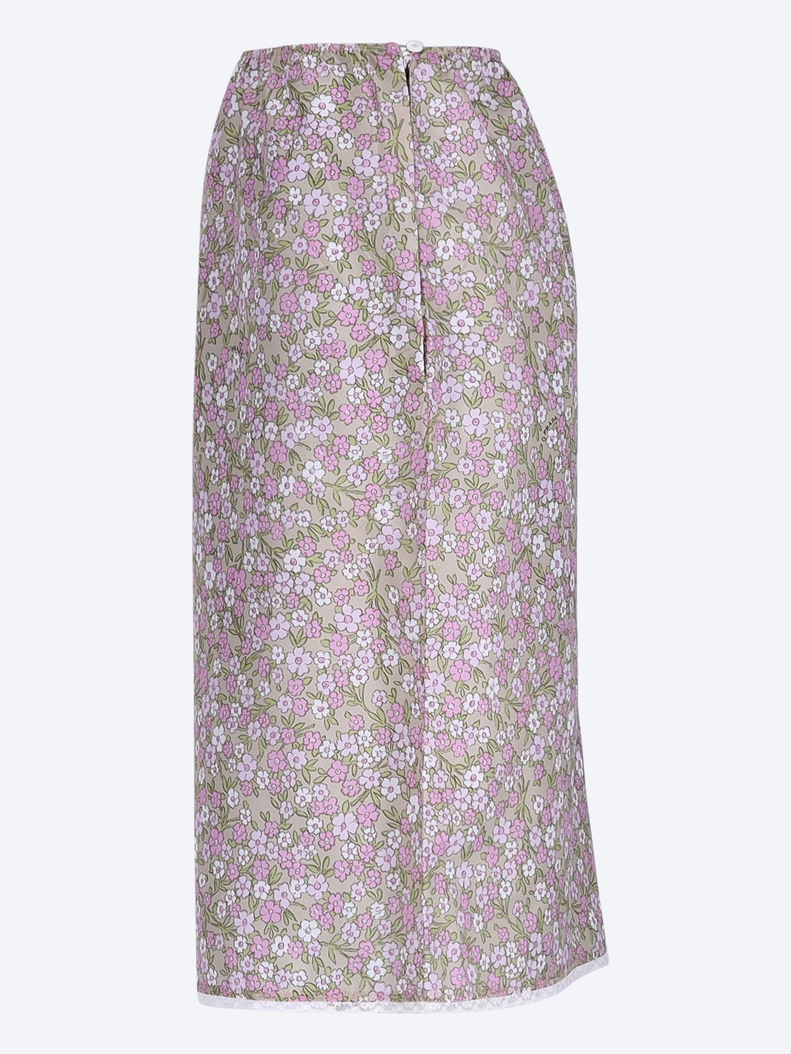 Printed Skirt Prada оригінал – Купити в Україні – вид ззаду