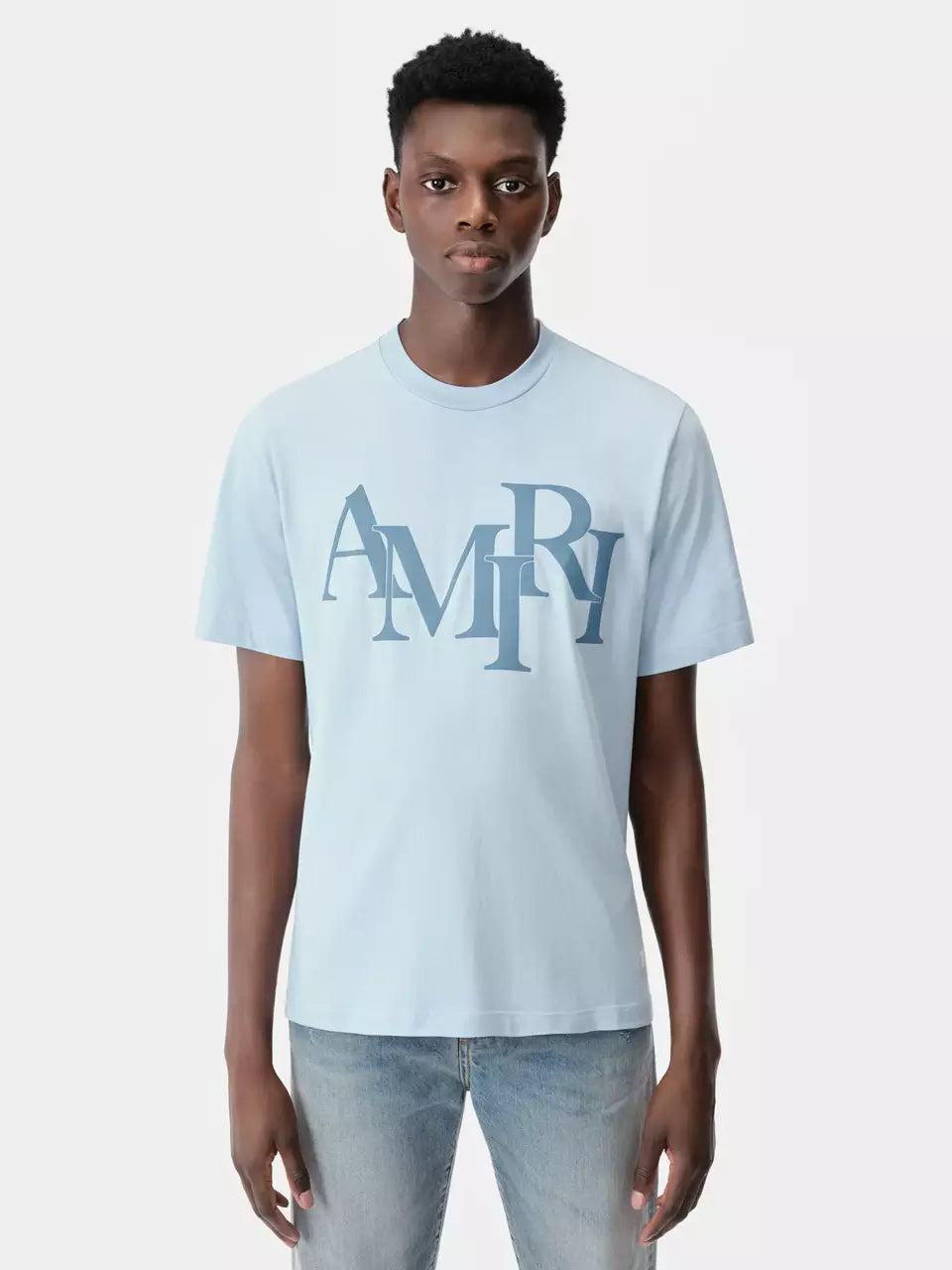 Оригінальна Camiseta Algodón Logo Amiri – боковий вид