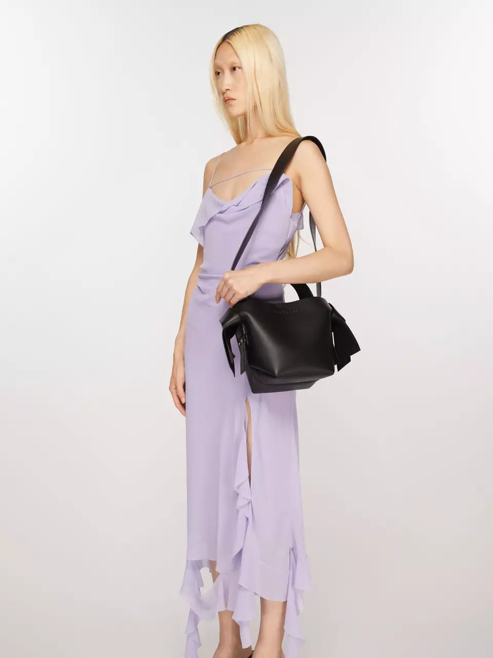Mini Musubi Shoulder Bag Acne studios – Гарантія оригінальності – вид ззаду