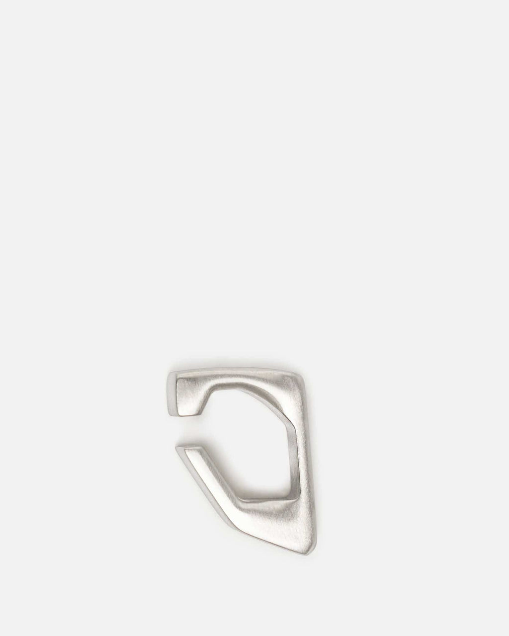 Prong Ear Cuff In Silver Rick owens оригінал – Купити в Україні – боковий вид