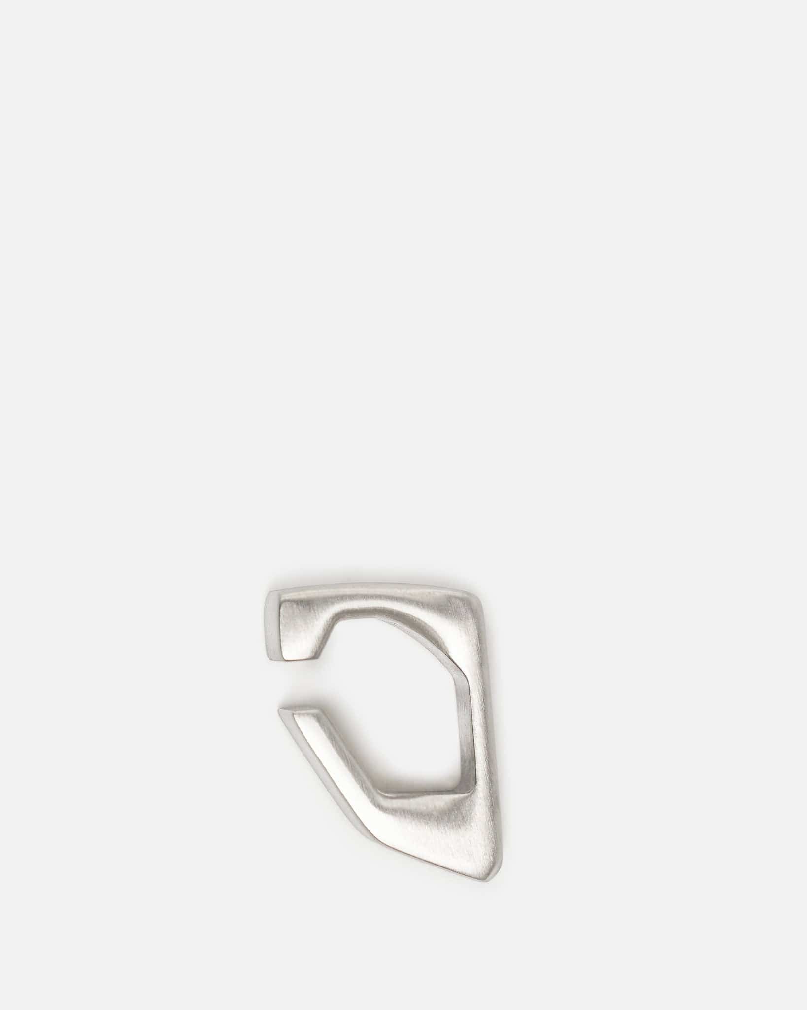 Prong Ear Cuff In Silver Rick owens оригінал – Купити в Україні – боковий вид