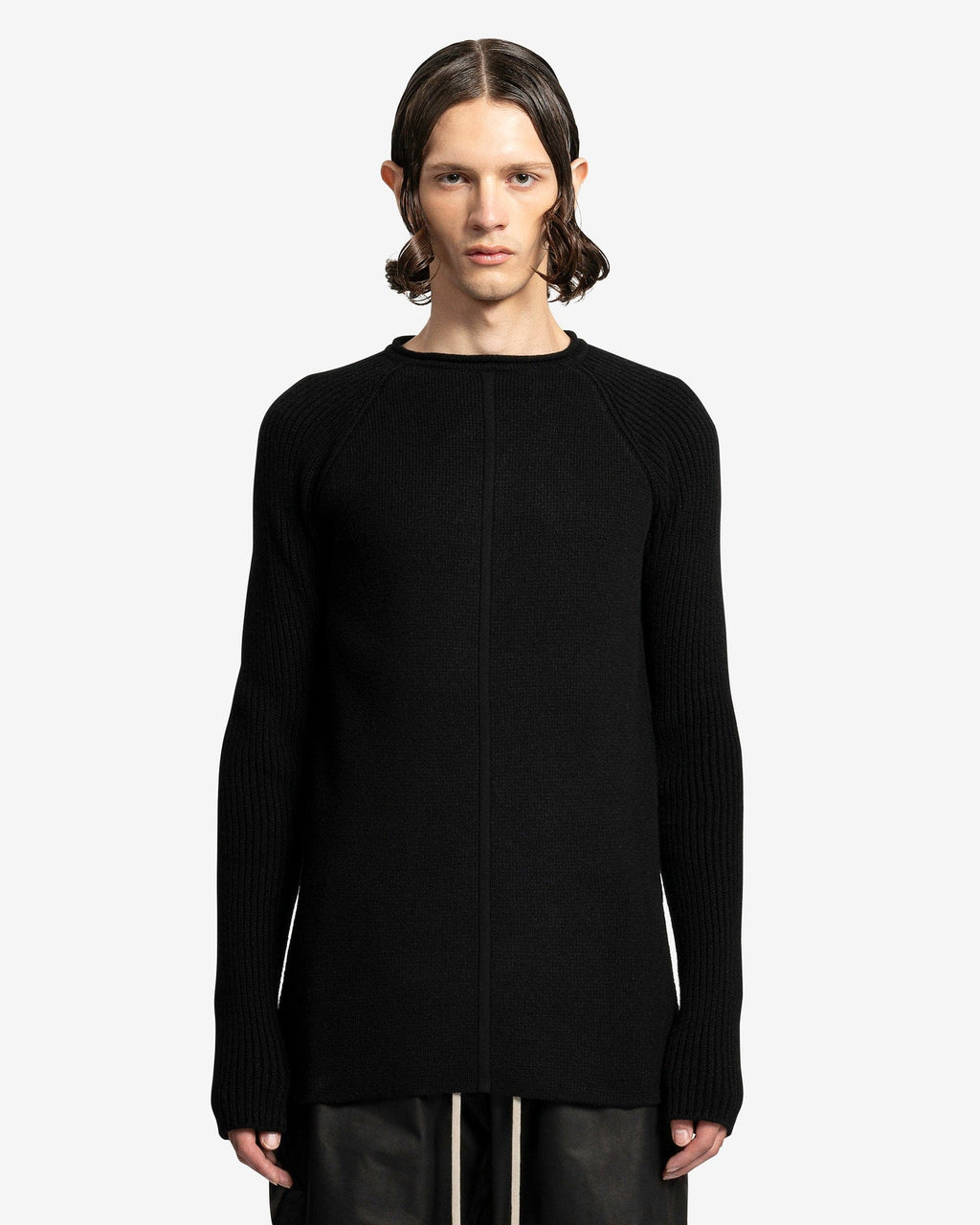 Pull Top In Black Rick owens – Гарантія оригінальності – боковий вид
