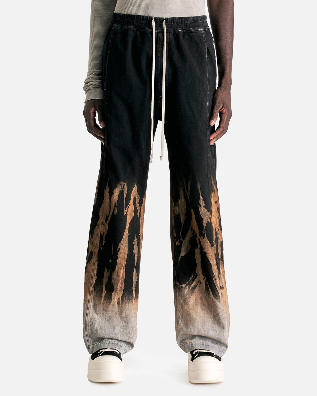 Rick owens Bottoms оригінал | Швидка доставка Україна – боковий вид