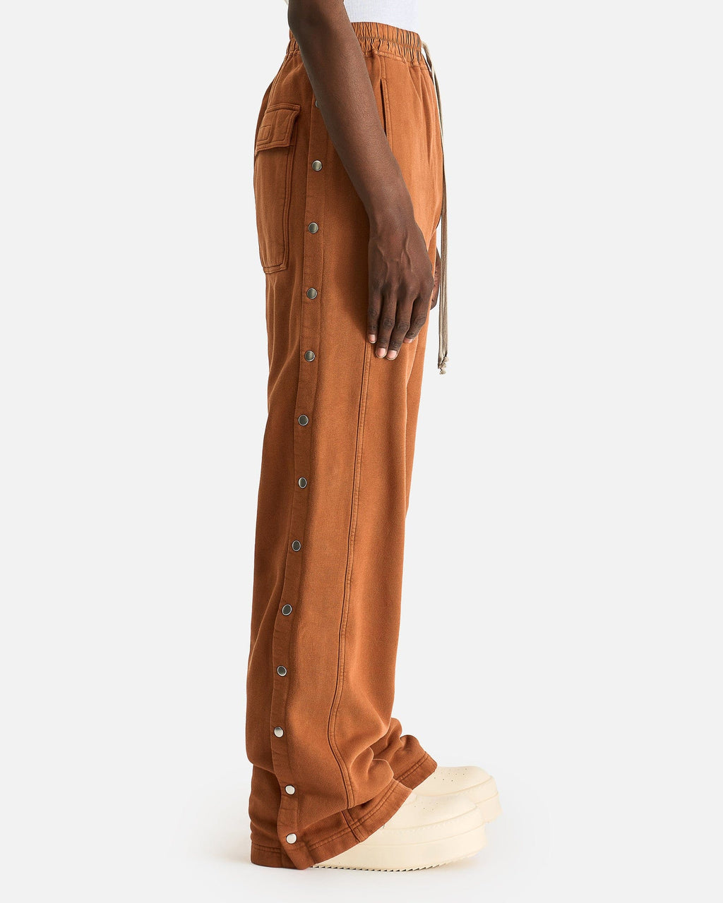 Pusher Pants In Orange Rick owens оригінал – Купити в Україні – вид ззаду