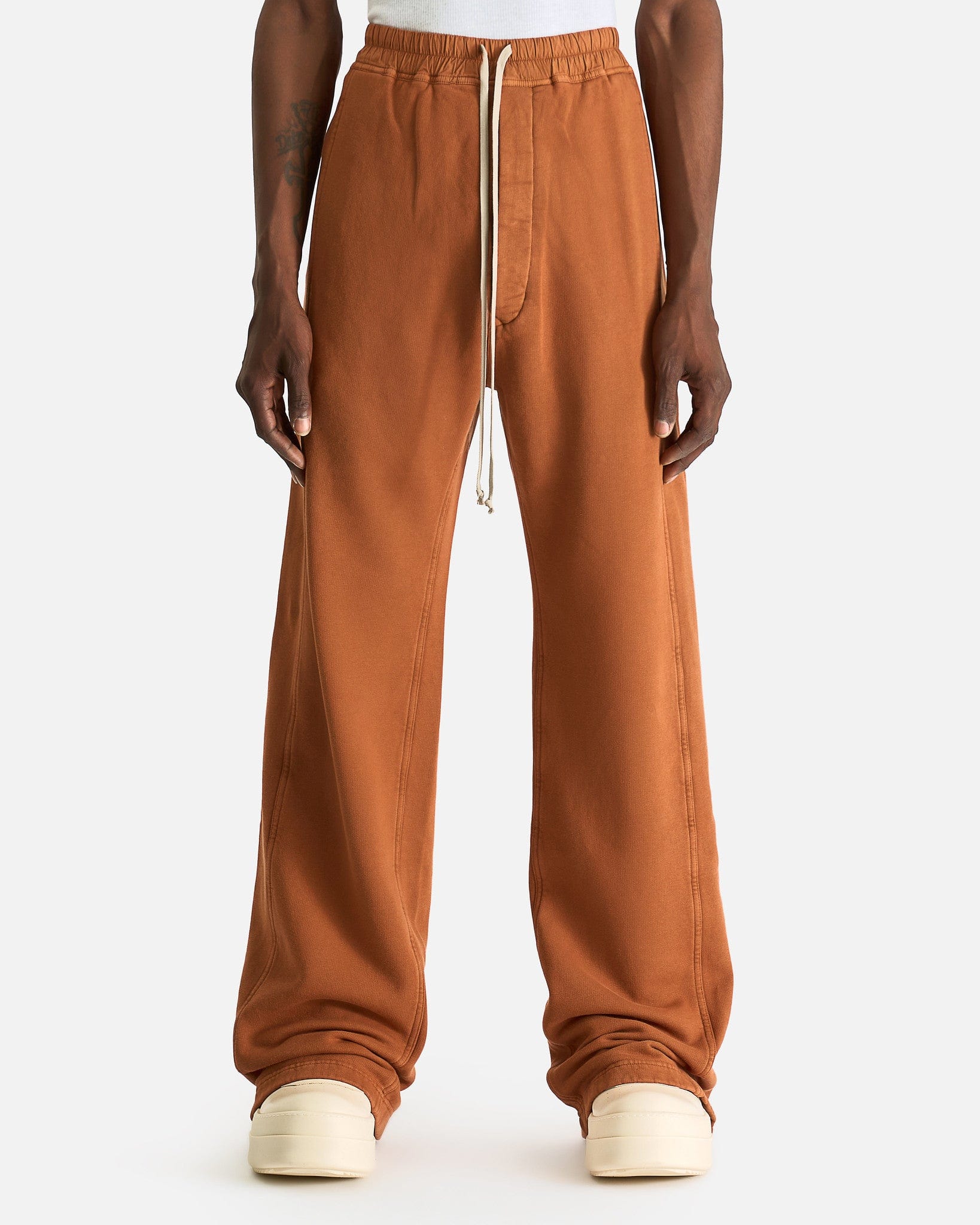 Pusher Pants In Orange Rick owens оригінал – Купити в Україні – боковий вид