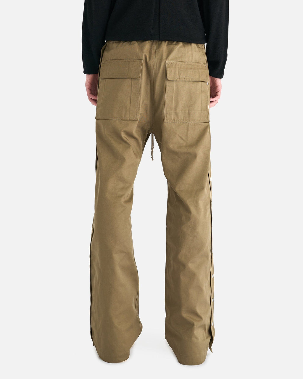 Оригінальна Pusher Pants In Pale Green Rick owens – детальний вид