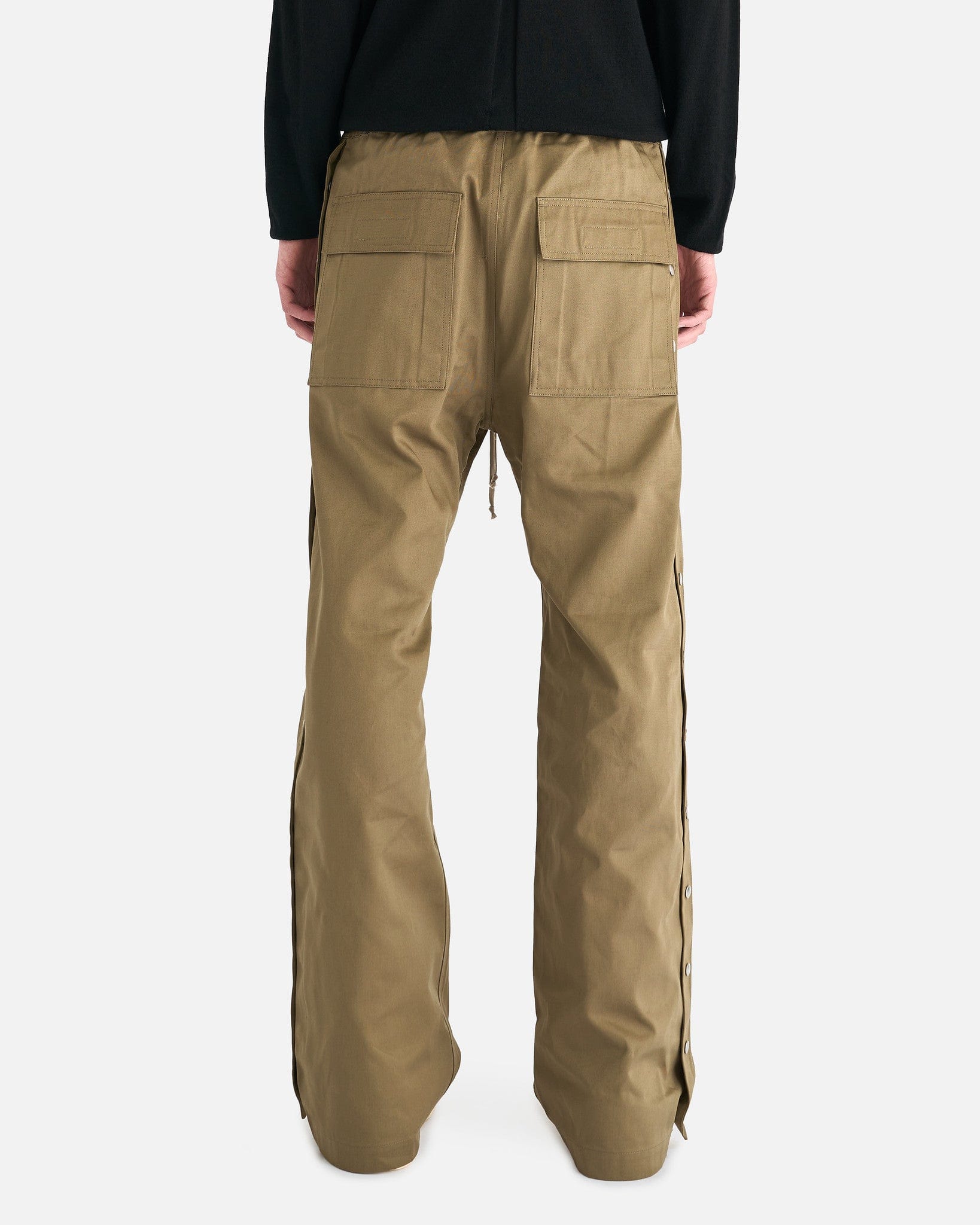 Оригінальна Pusher Pants In Pale Green Rick owens – детальний вид