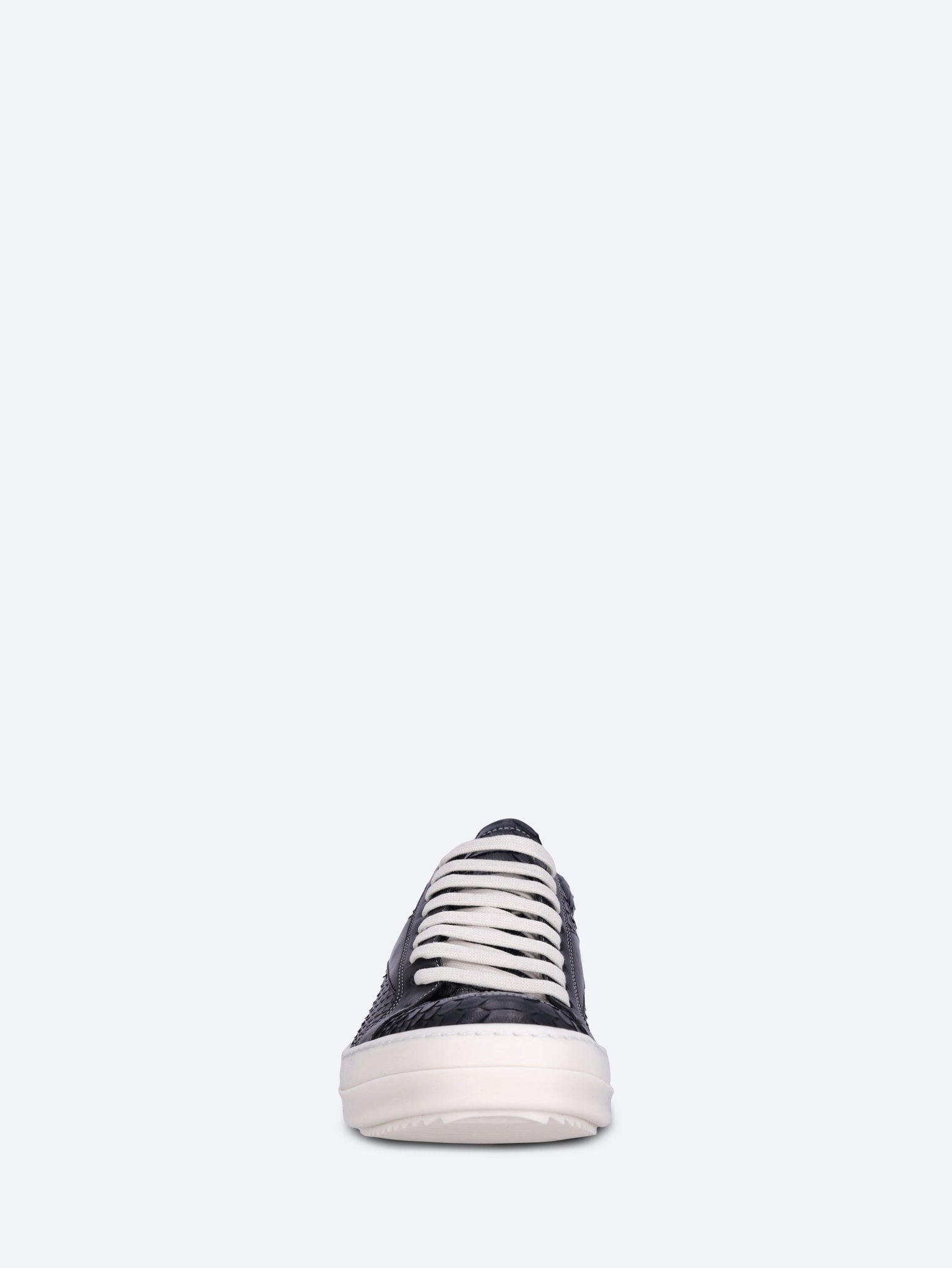 Оригінальна Python And Leather Vintage Sneakers Rick owens – детальний вид