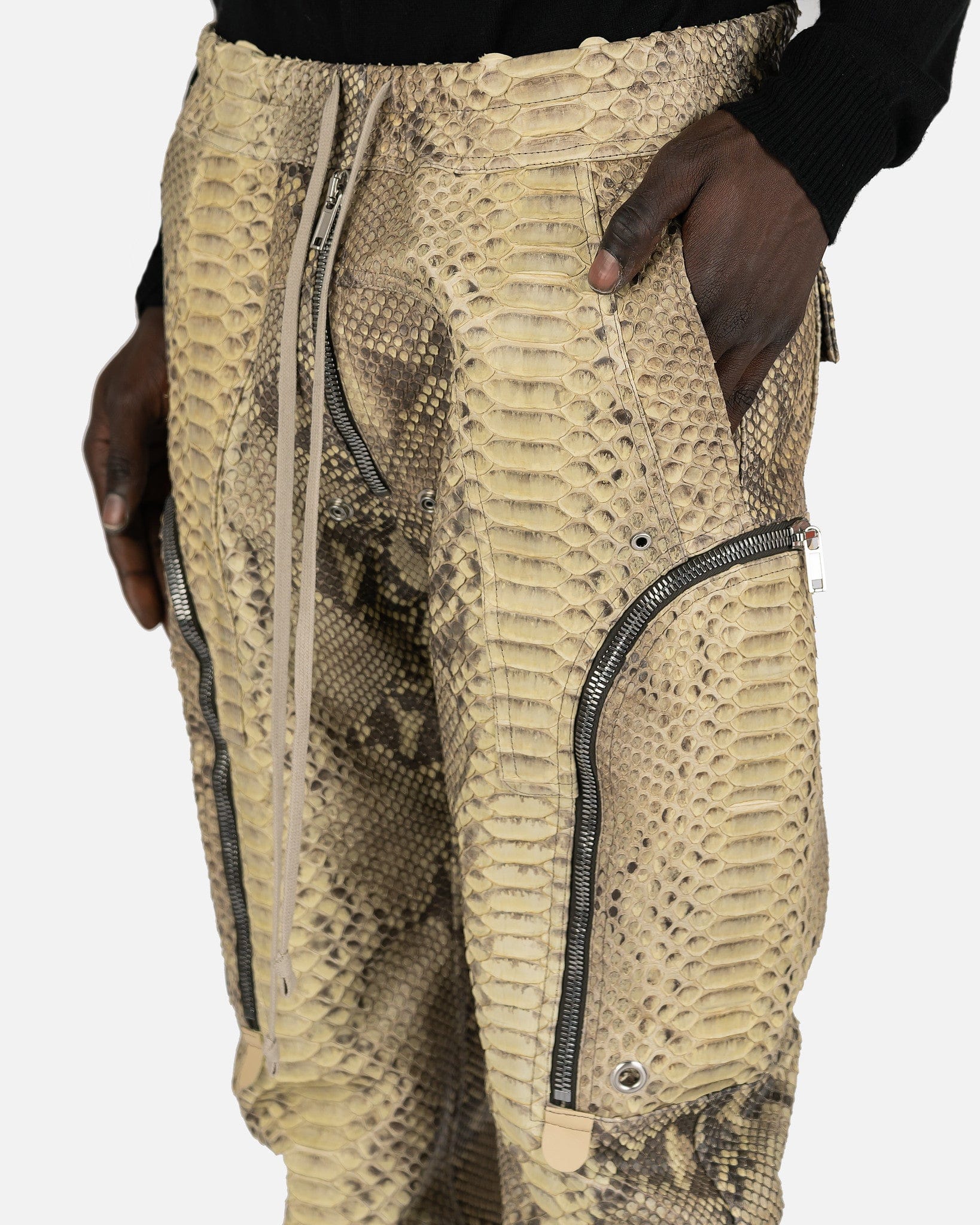 Python Bauhaus Cargo In Vanilla Rick owens – Гарантія оригінальності – збільшений вид