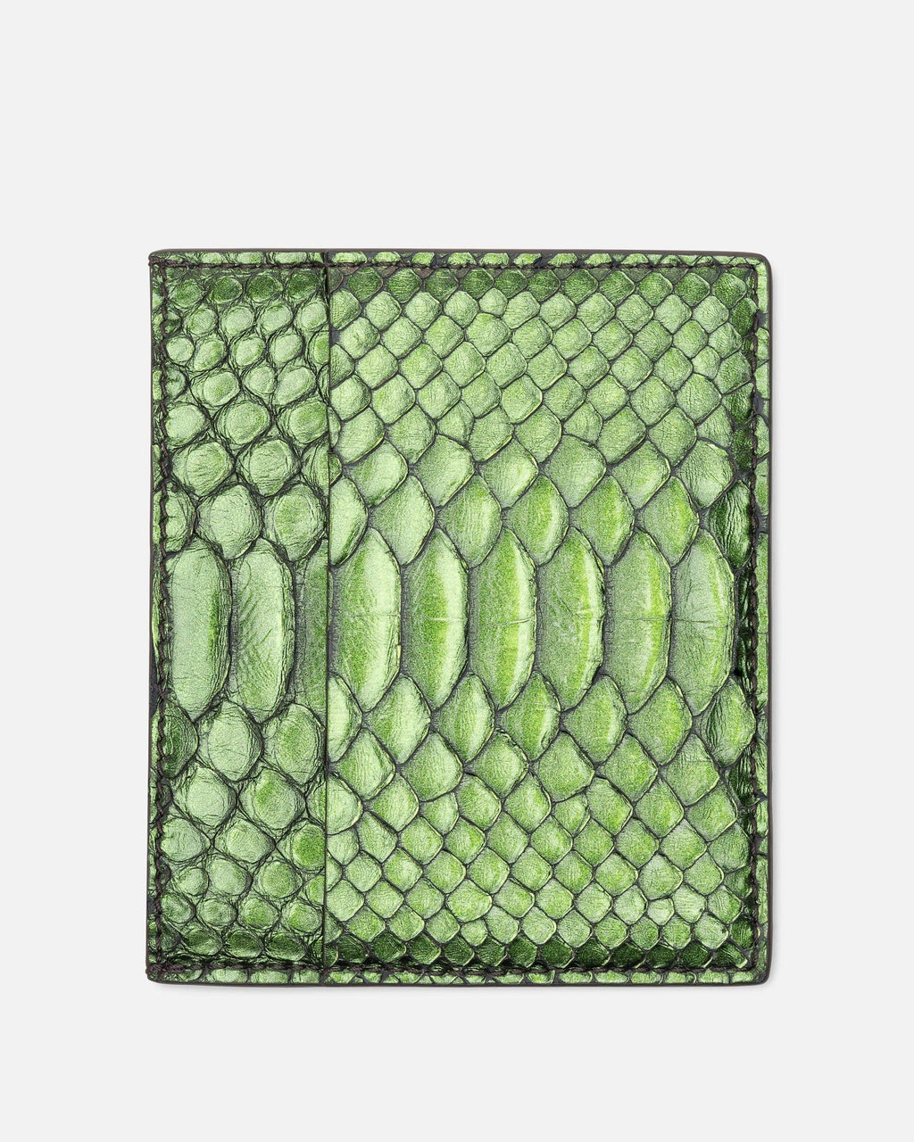 Оригінальна Python Credit Card Holder In Iridescent Rick owens – вид ззаду