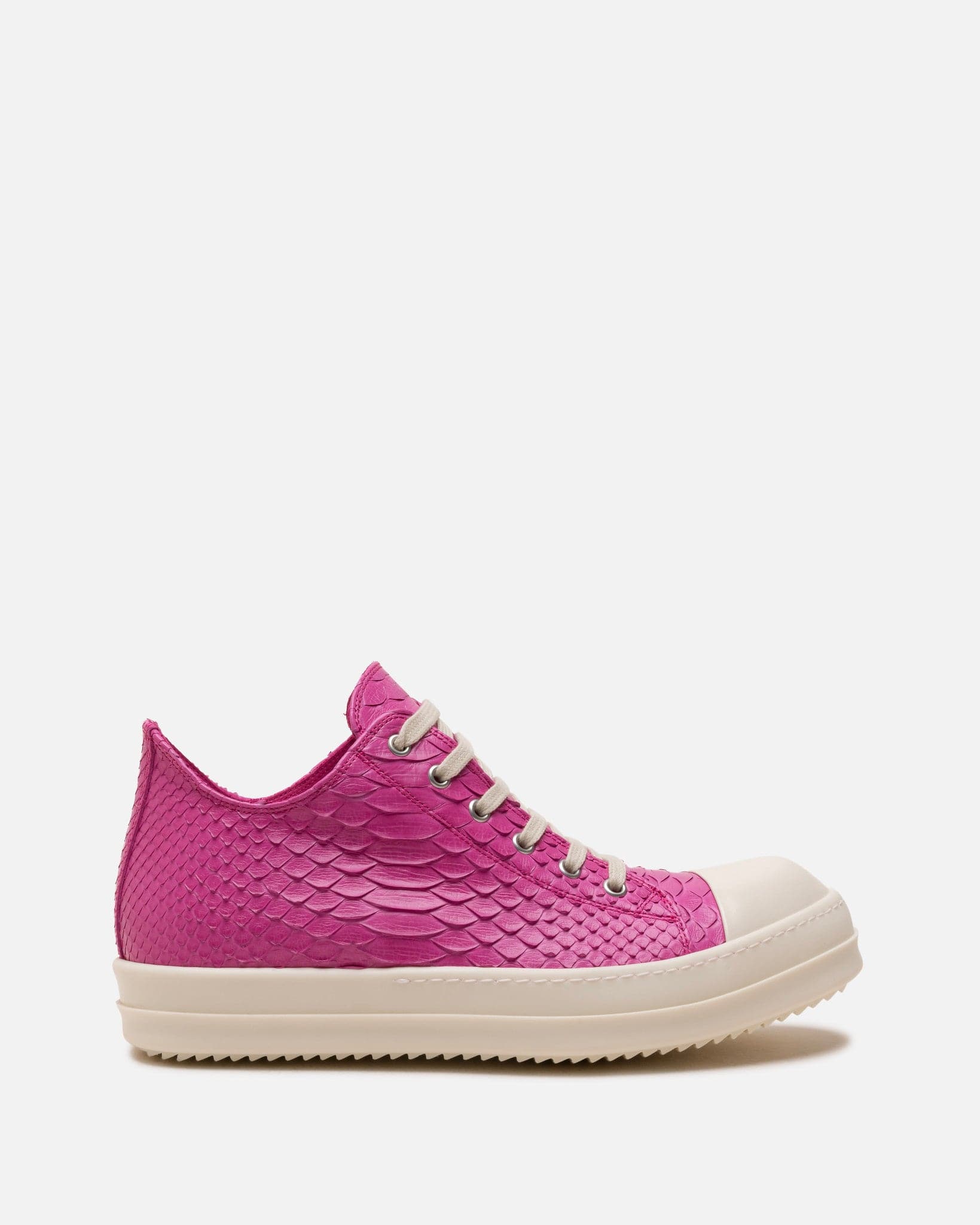 Python Low Ramones In Hot Pink Rick owens – Гарантія оригінальності – боковий вид