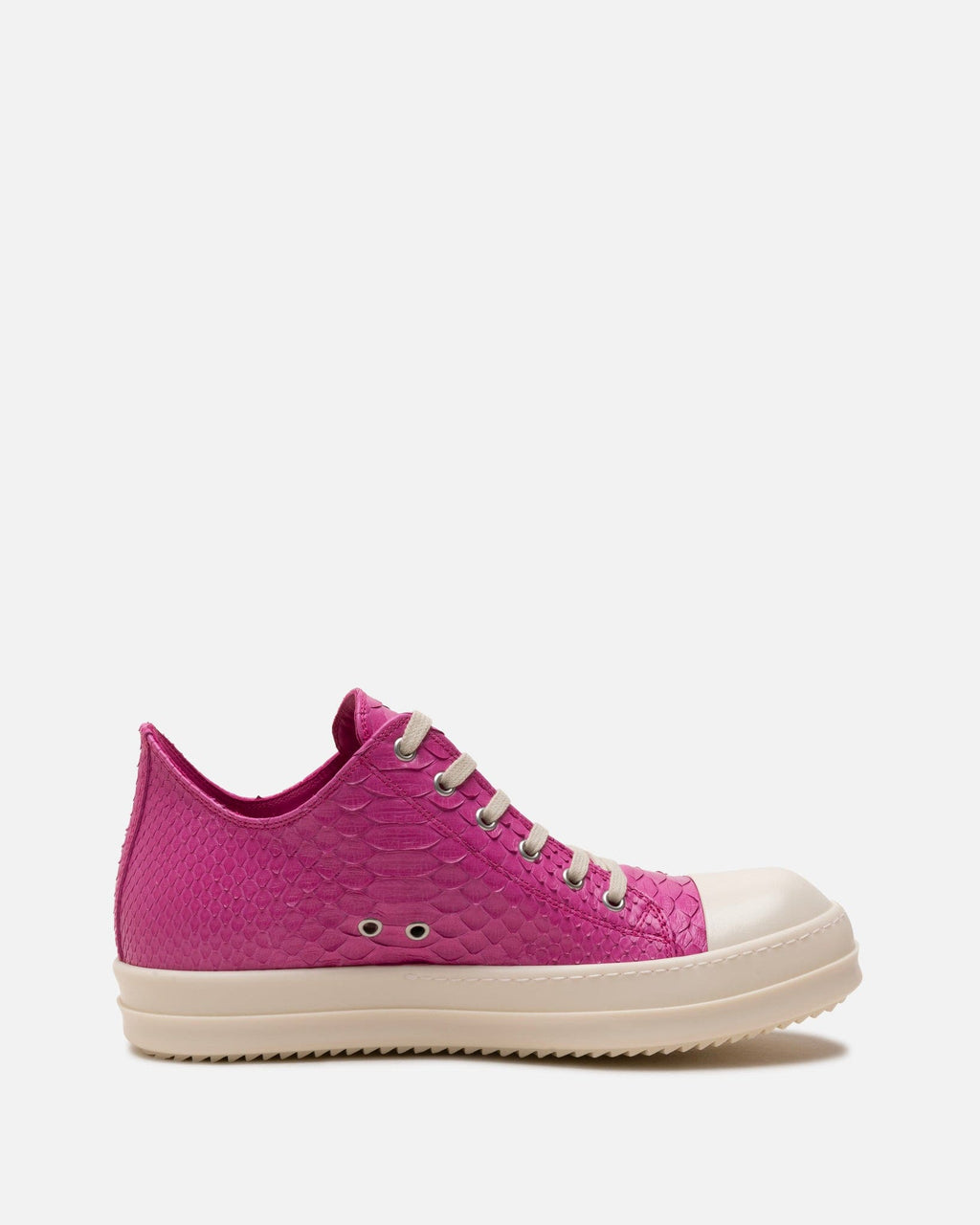 Python Low Ramones In Hot Pink Rick owens – Гарантія оригінальності – детальний вид