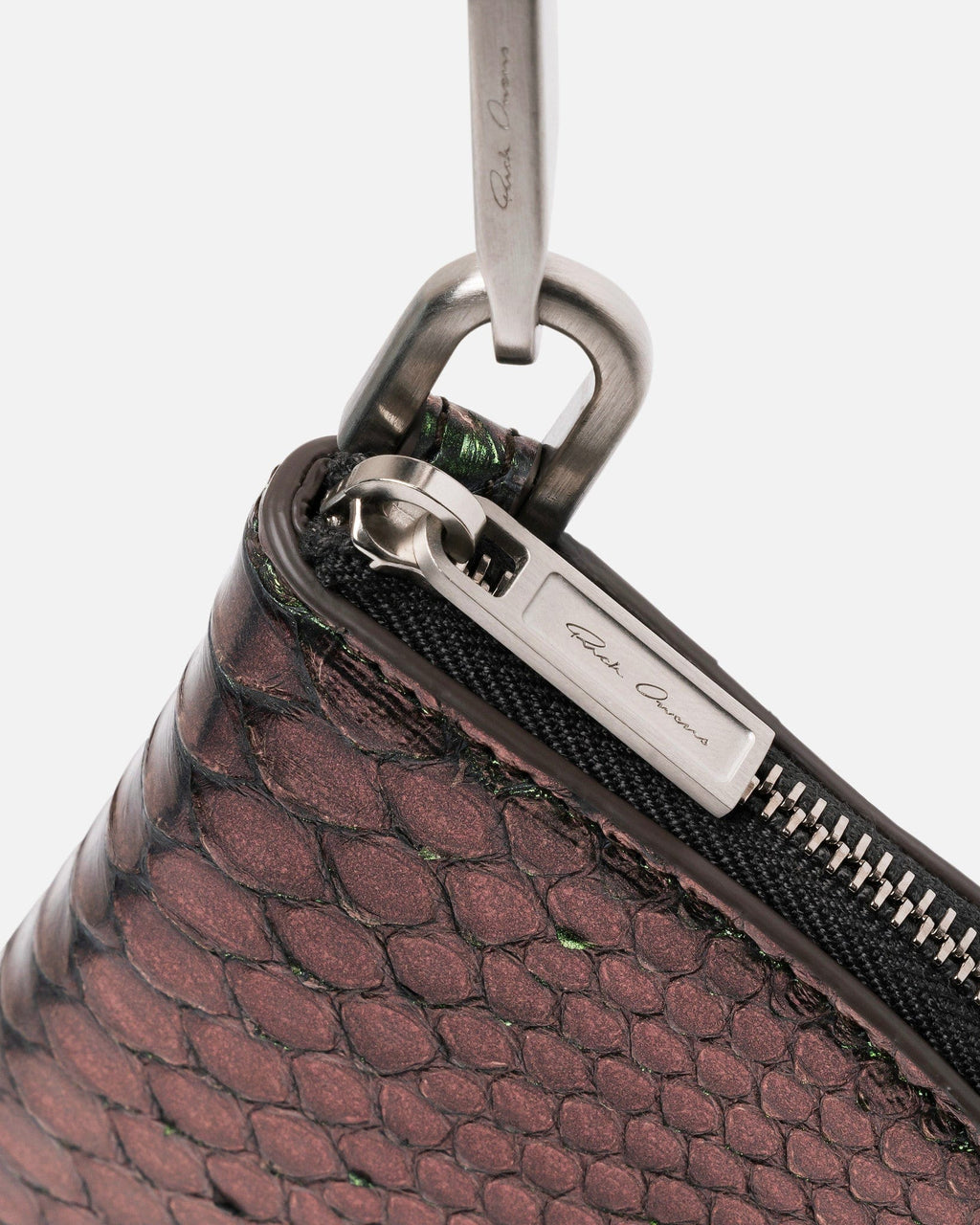 Python Neckwallet In Iridescent Rick owens оригінал – Купити в Україні – збільшений вид