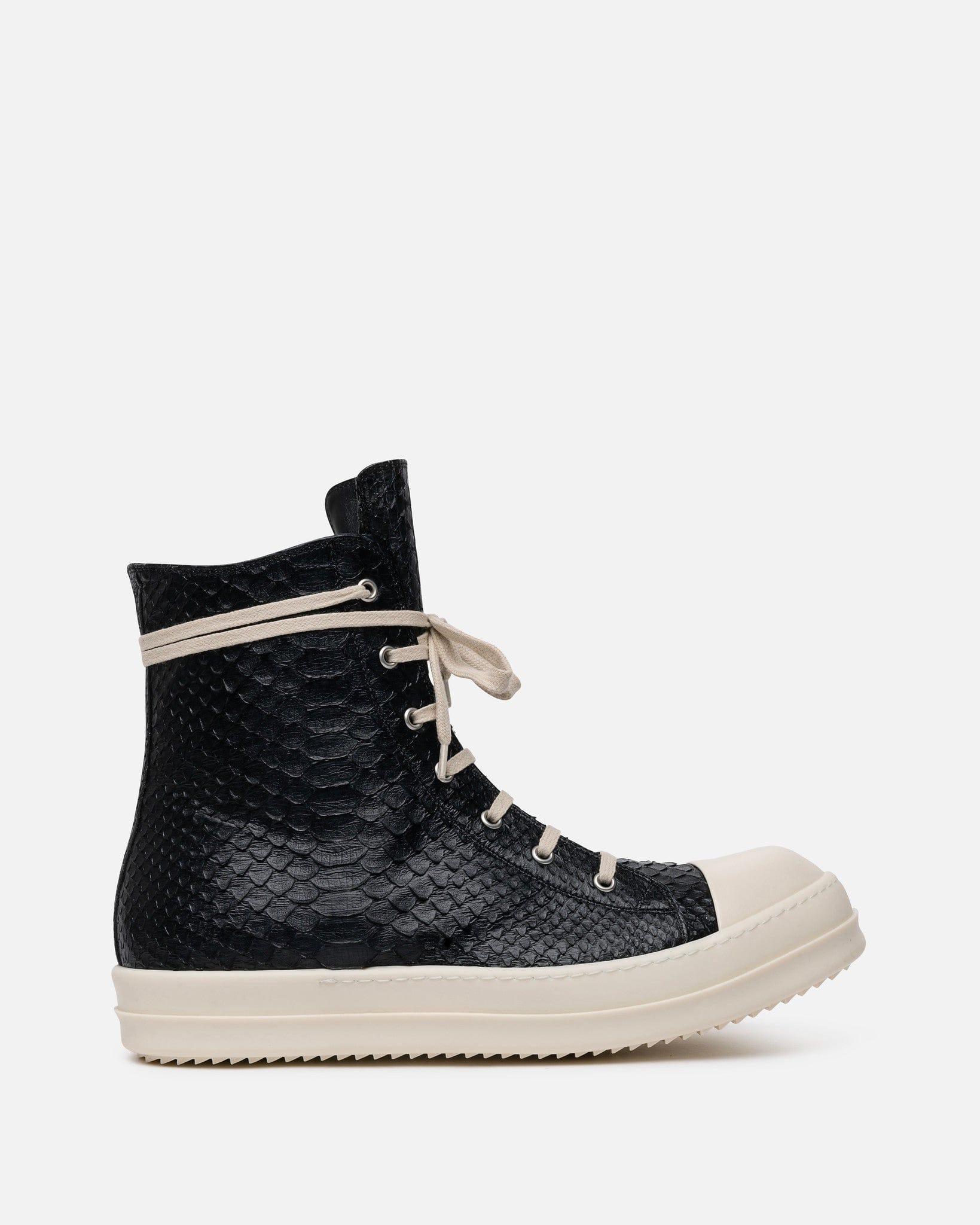 Python Ramones In Black Rick owens – Гарантія оригінальності – боковий вид