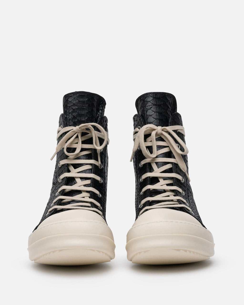 Python Ramones In Black Rick owens – Гарантія оригінальності – вид ззаду
