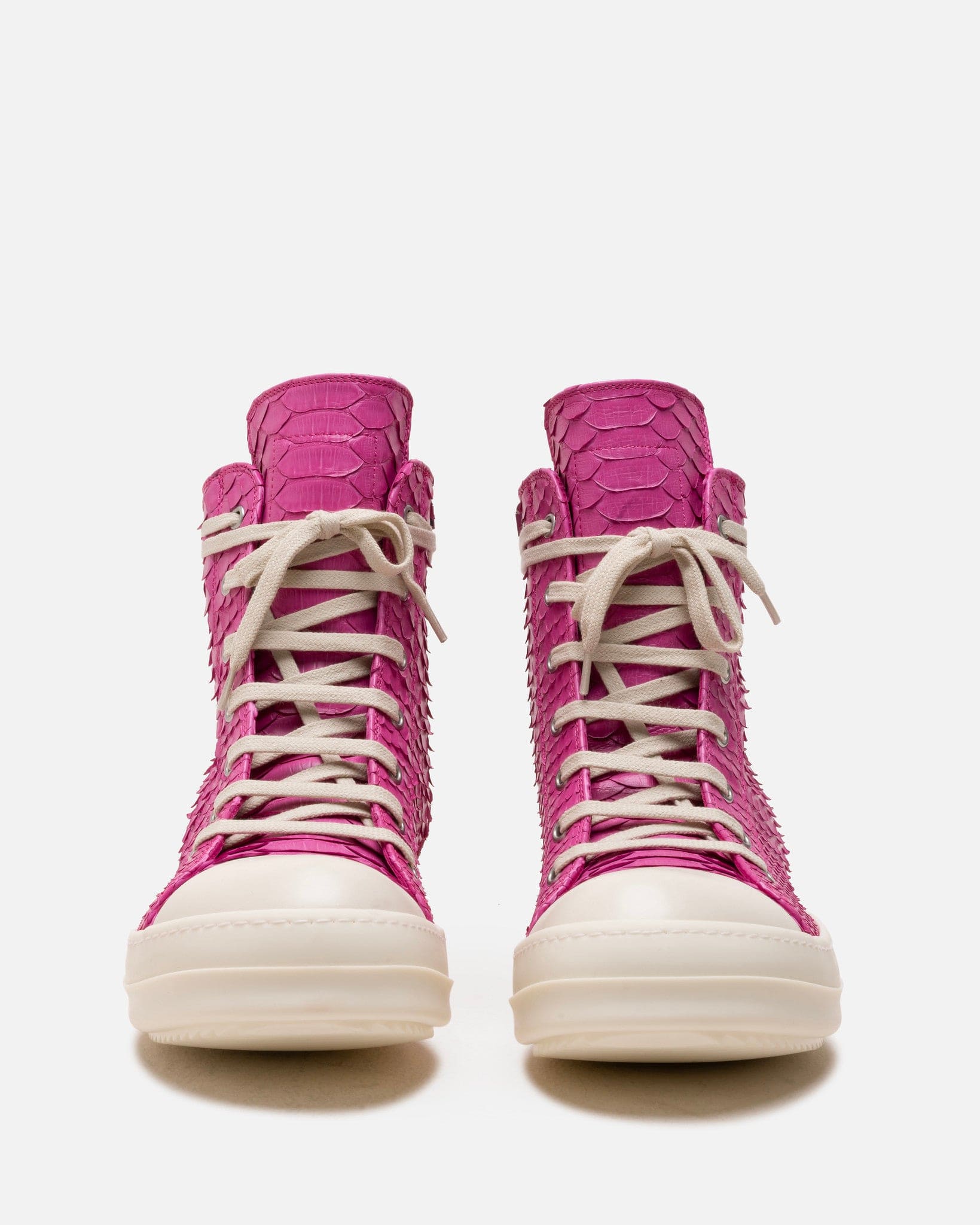 Оригінальна Python Ramones In Hot Pink Rick owens – вид ззаду