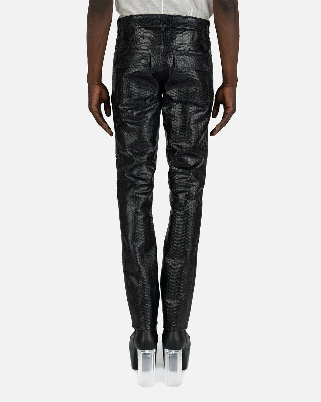 Python Tyrone Jeans In Black Rick owens оригінал – Купити в Україні – детальний вид