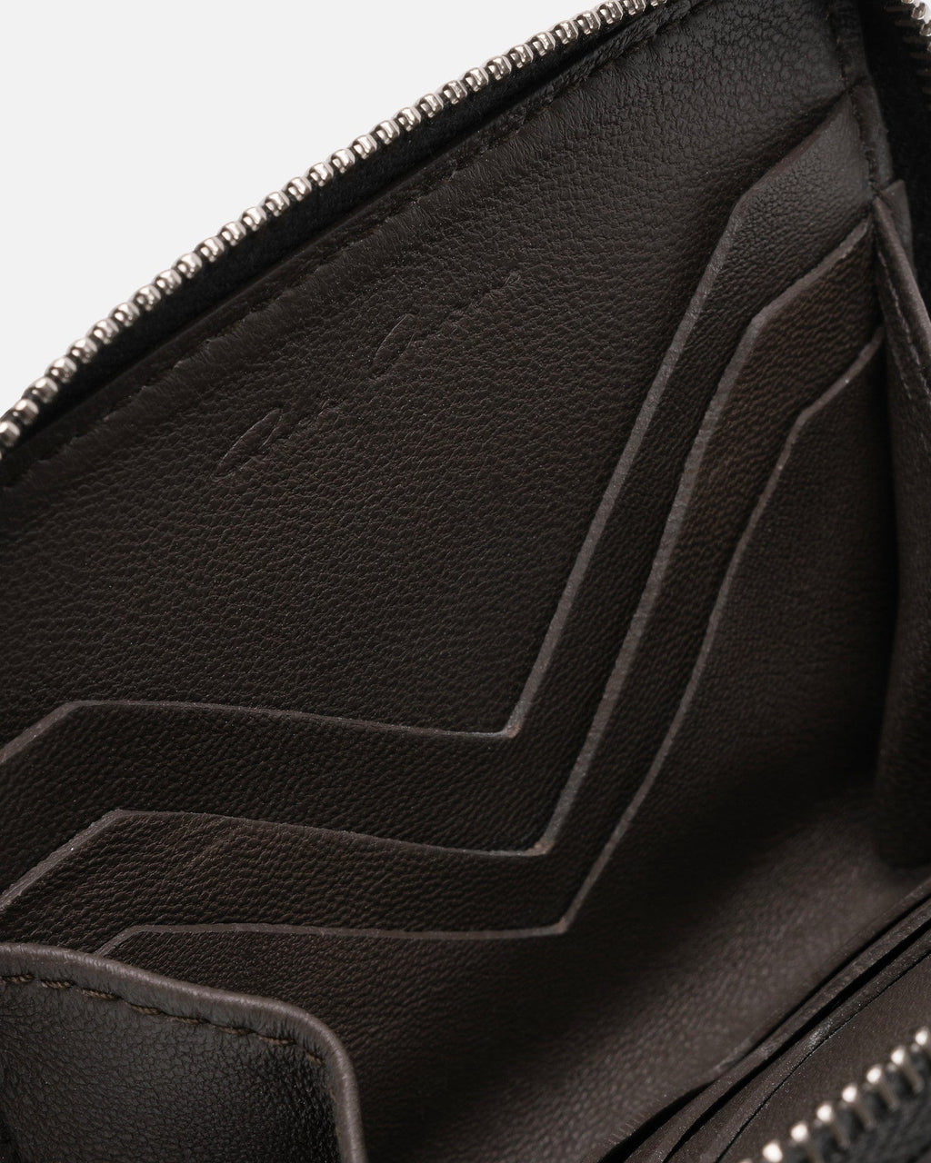 Оригінальна Python Zipped Wallet In Iridescent Rick owens – вид ззаду