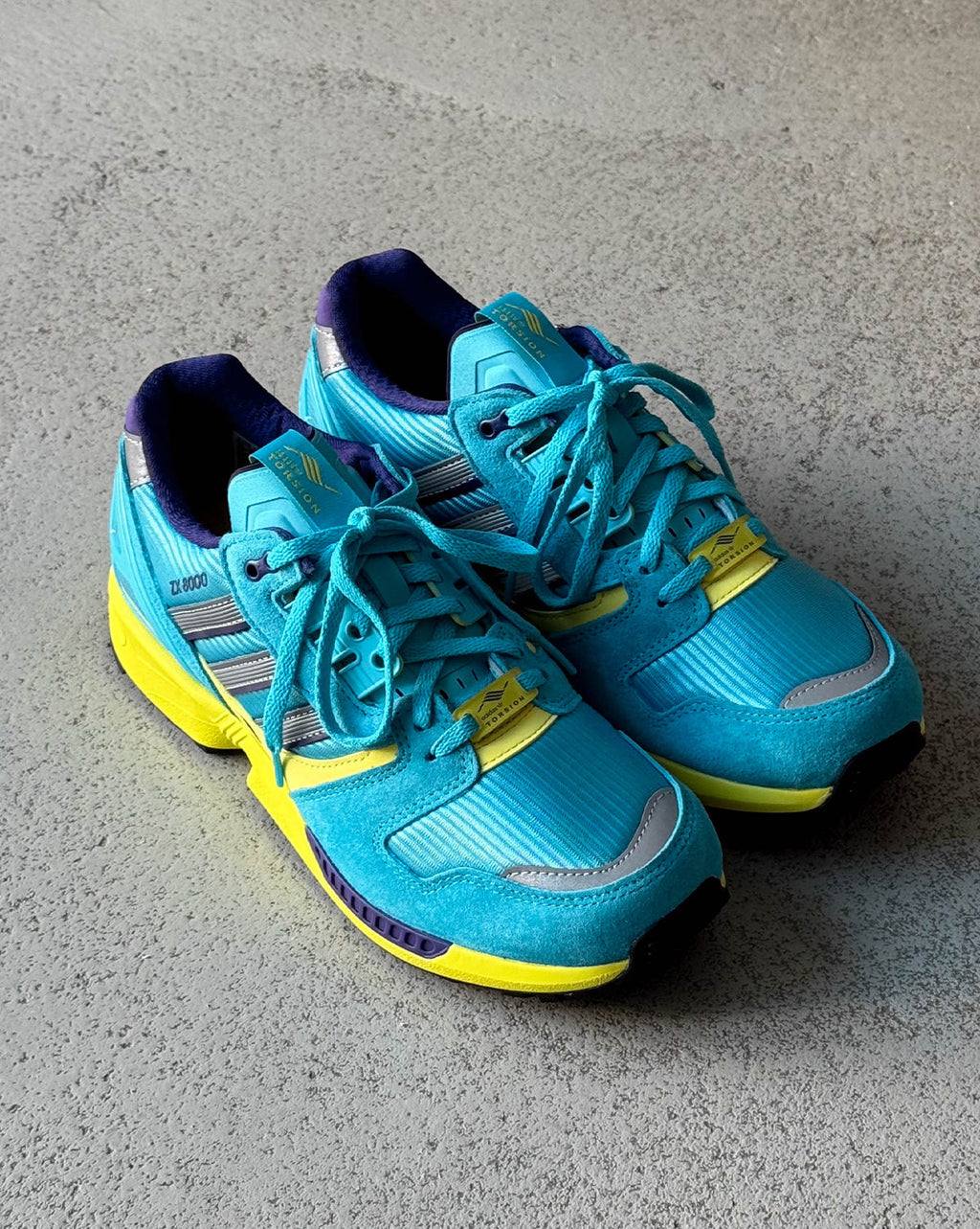 Оригінальна Zx 8000 Consortium *jacques Chassaing & Markus Thaler* Adidas – вид ззаду