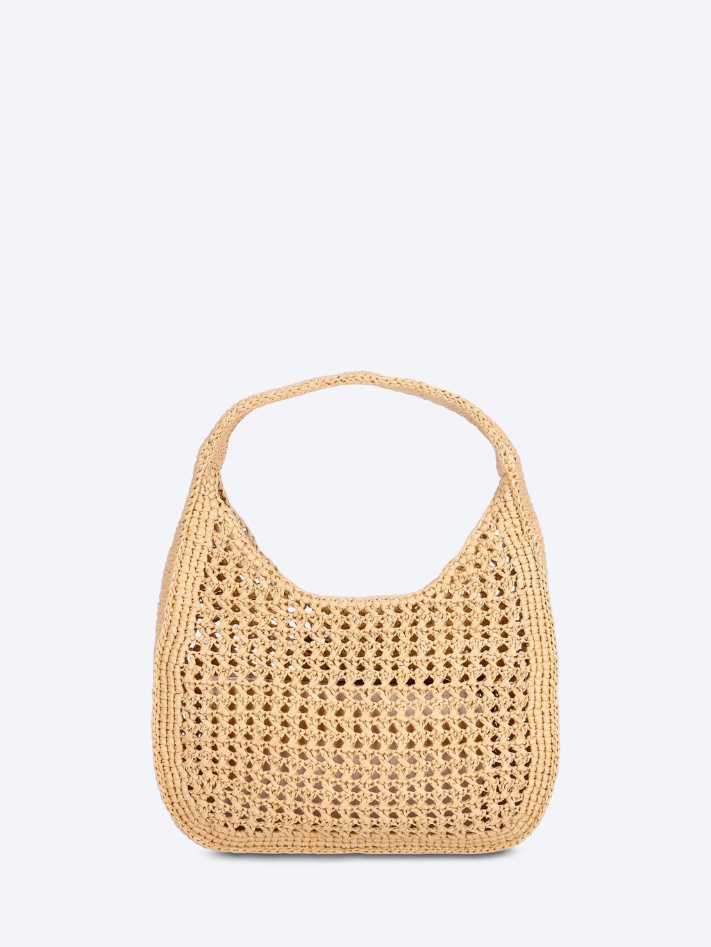 Raffia Effect Woven Hobo Bag Miu miu оригінал – Купити в Україні – збільшений вид