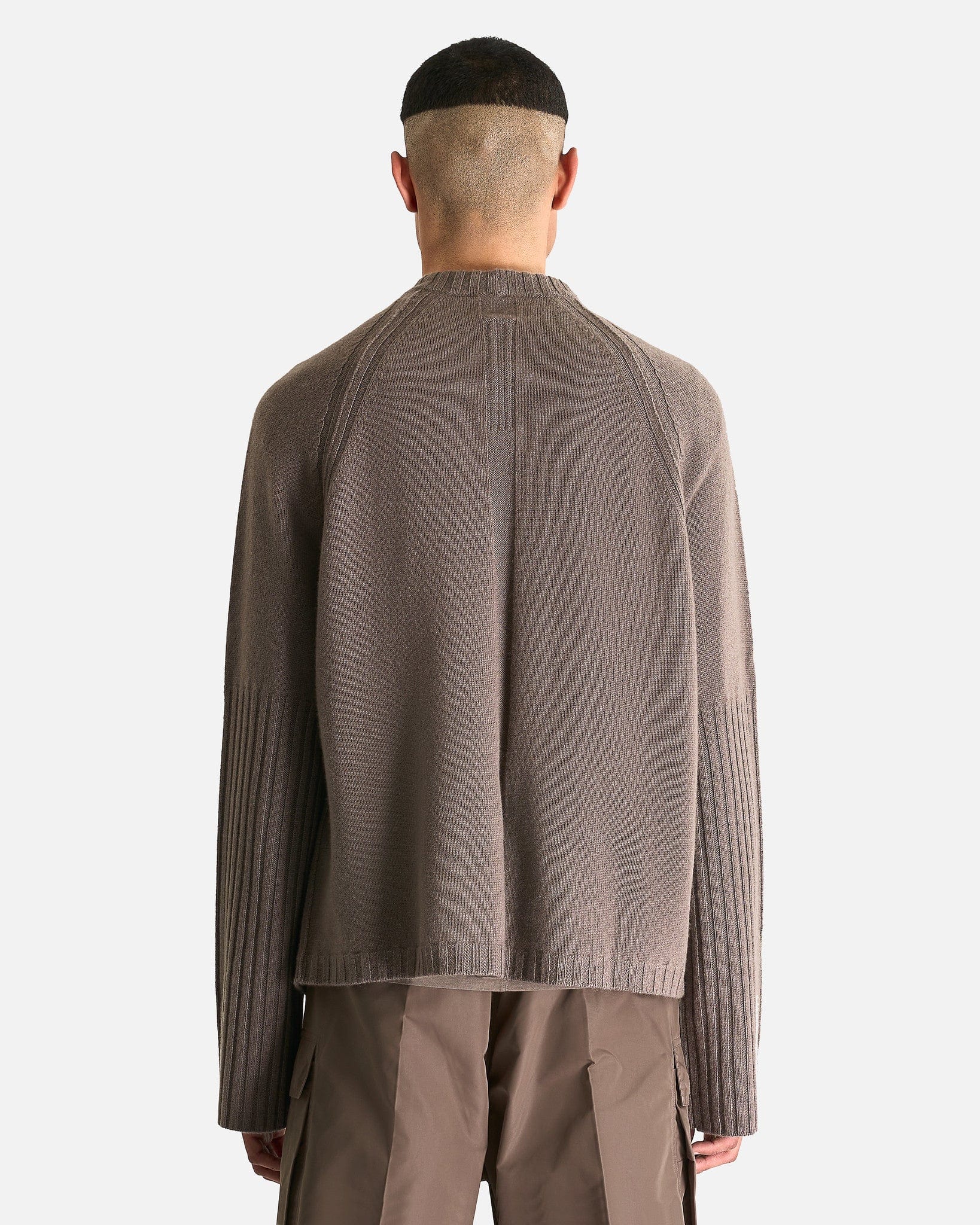 Оригінальна Raglan Crewneck In Dust Rick owens – детальний вид