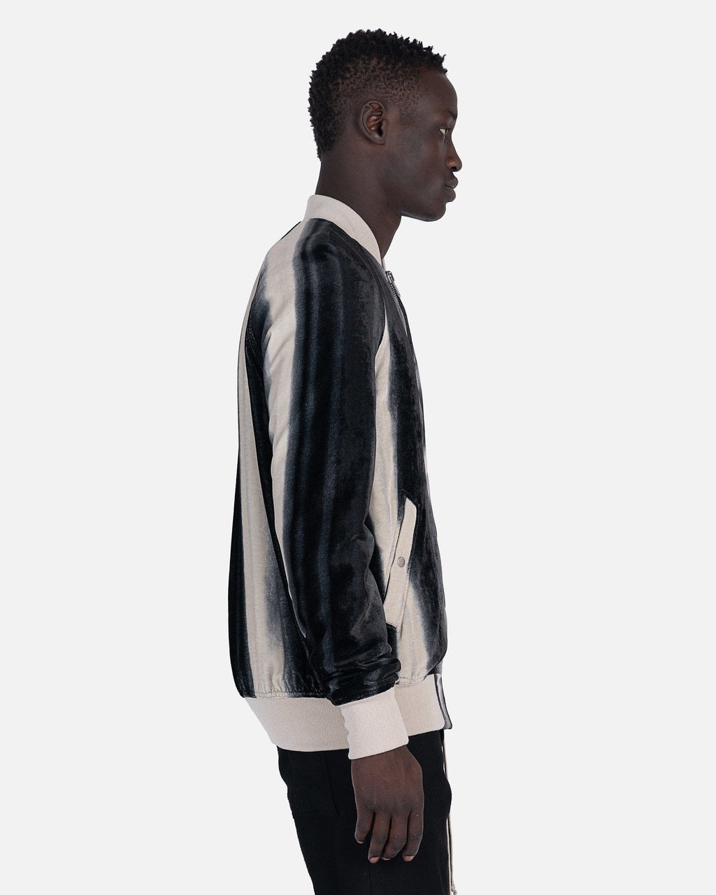 Raglan Flight In Black Rick owens – Гарантія оригінальності – вид ззаду
