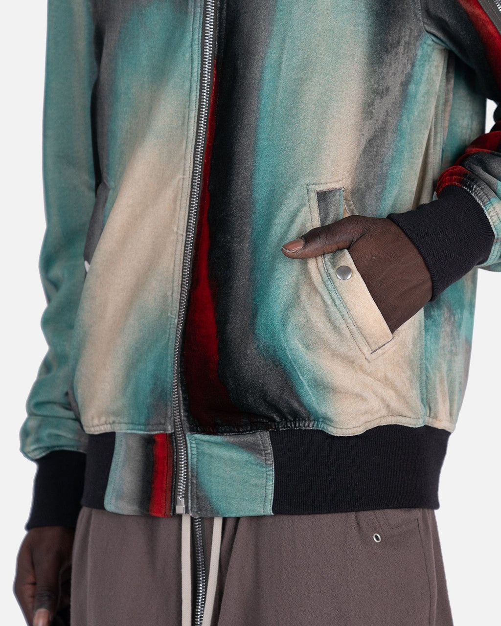 Raglan Flight In Teal Rick owens оригінал – Купити в Україні – збільшений вид