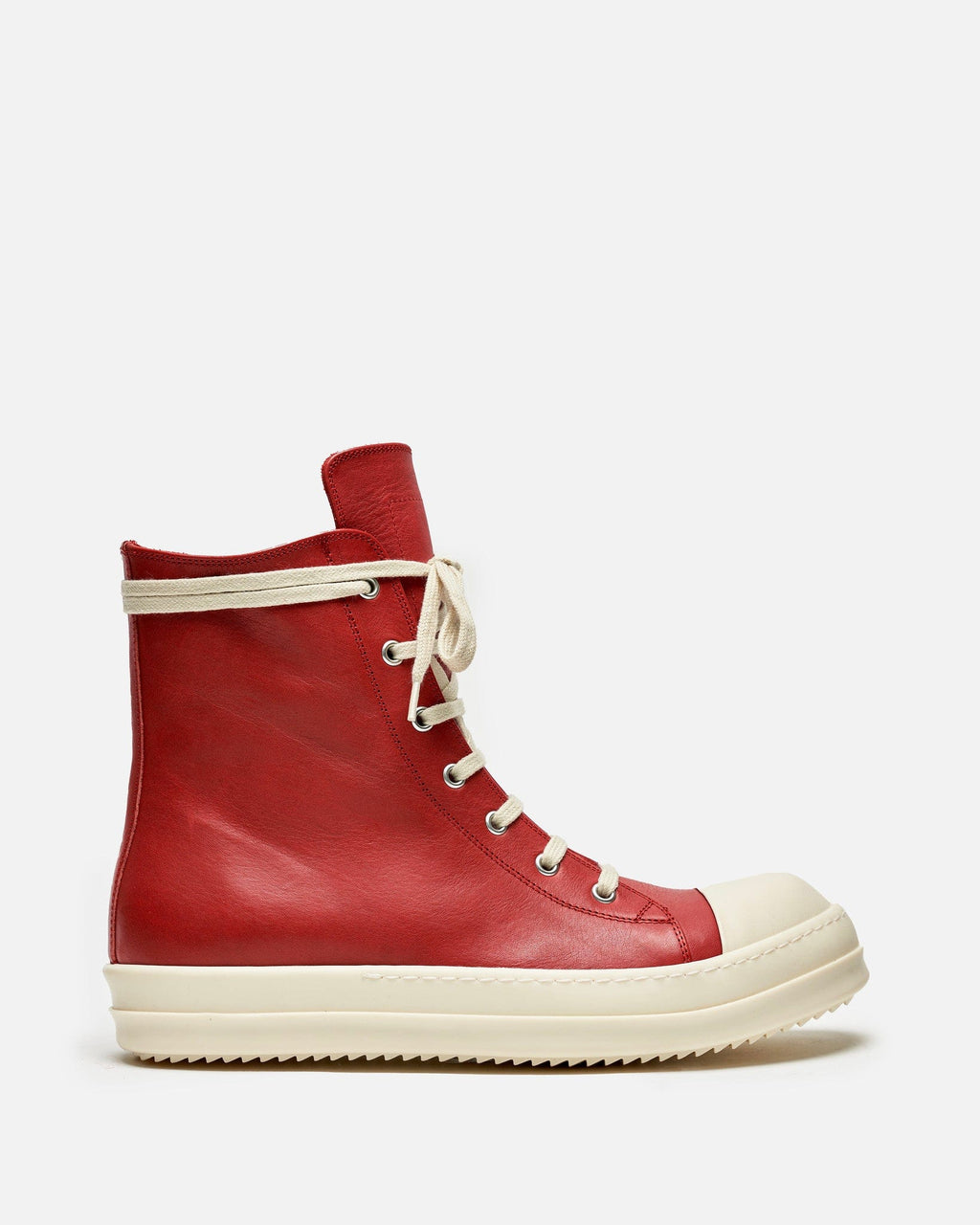 Ramones In Cardinal Red Rick owens оригінал – Купити в Україні – боковий вид