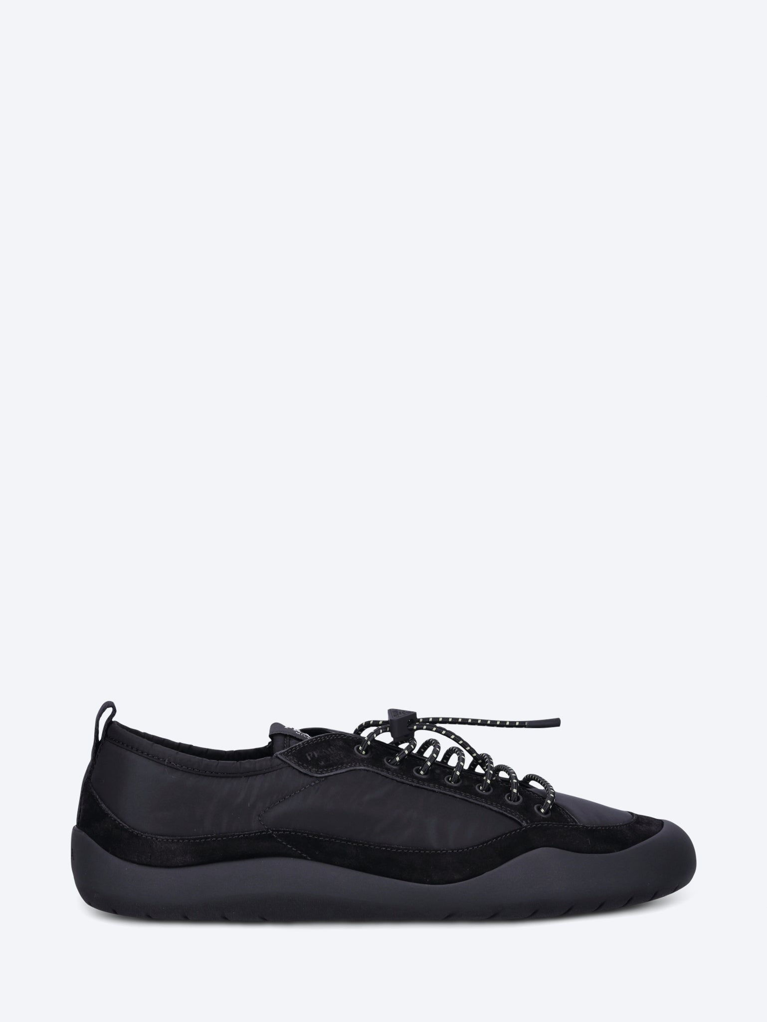 Re-Nylon And Suede Sneakers Prada – Гарантія оригінальності – боковий вид