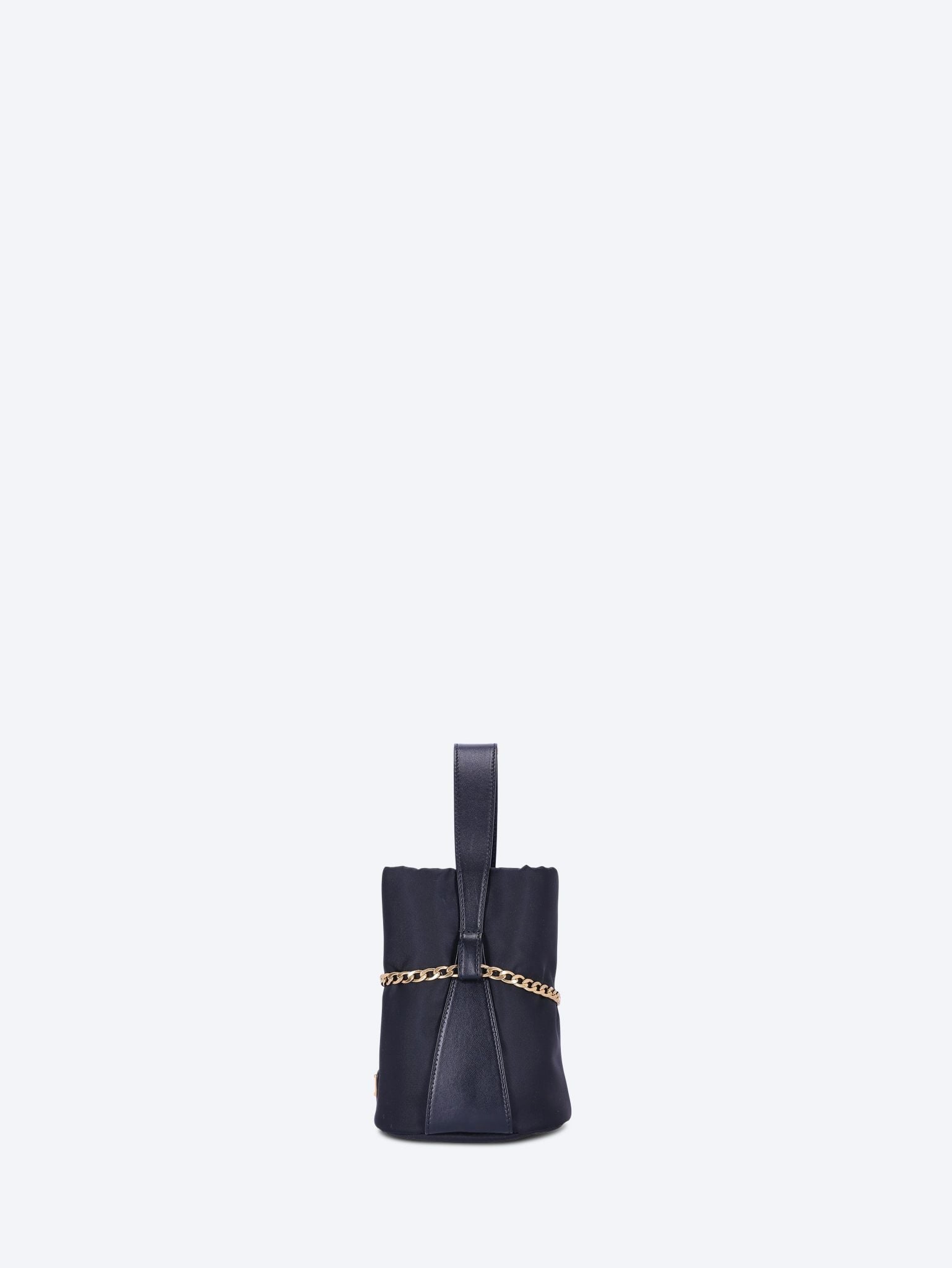 Оригінальна Re-Nylon Leather Mini Bucket Bag Prada – детальний вид