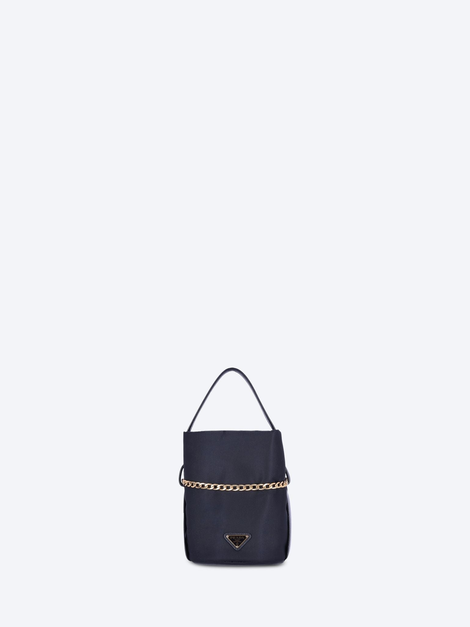 Оригінальна Re-Nylon Leather Mini Bucket Bag Prada – збільшений вид