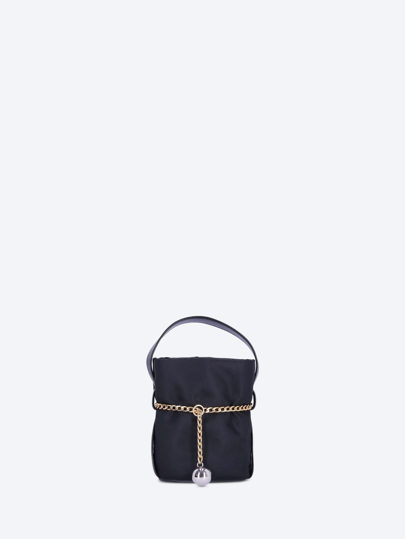 Оригінальна Re-Nylon Leather Mini Bucket Bag Prada – боковий вид