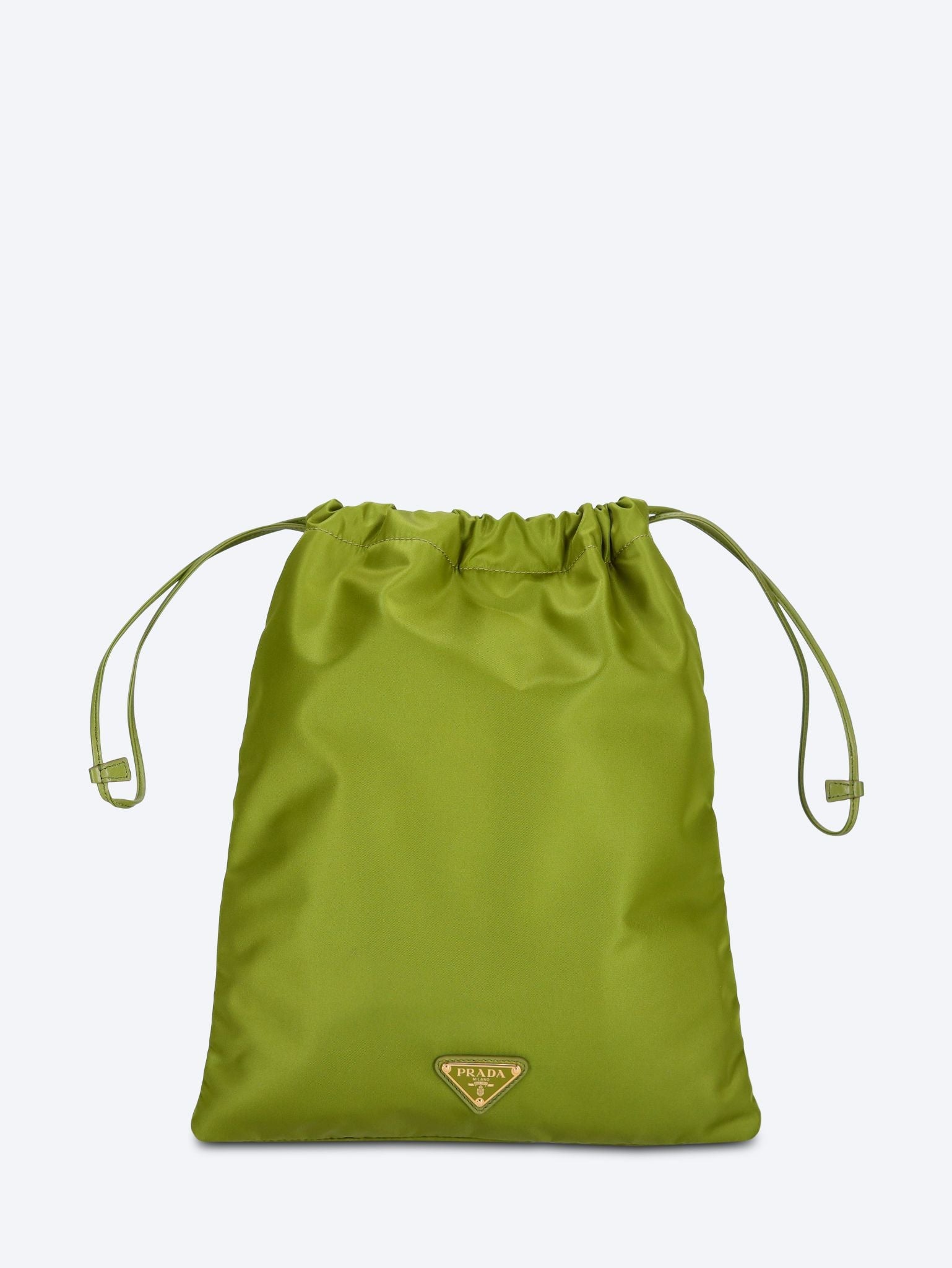 Re-Nylon Pouch Prada – Гарантія оригінальності – боковий вид