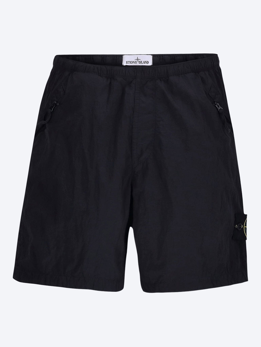 Regenerated Nylon Garment Dyed Shorts Stone island – Гарантія оригінальності – боковий вид