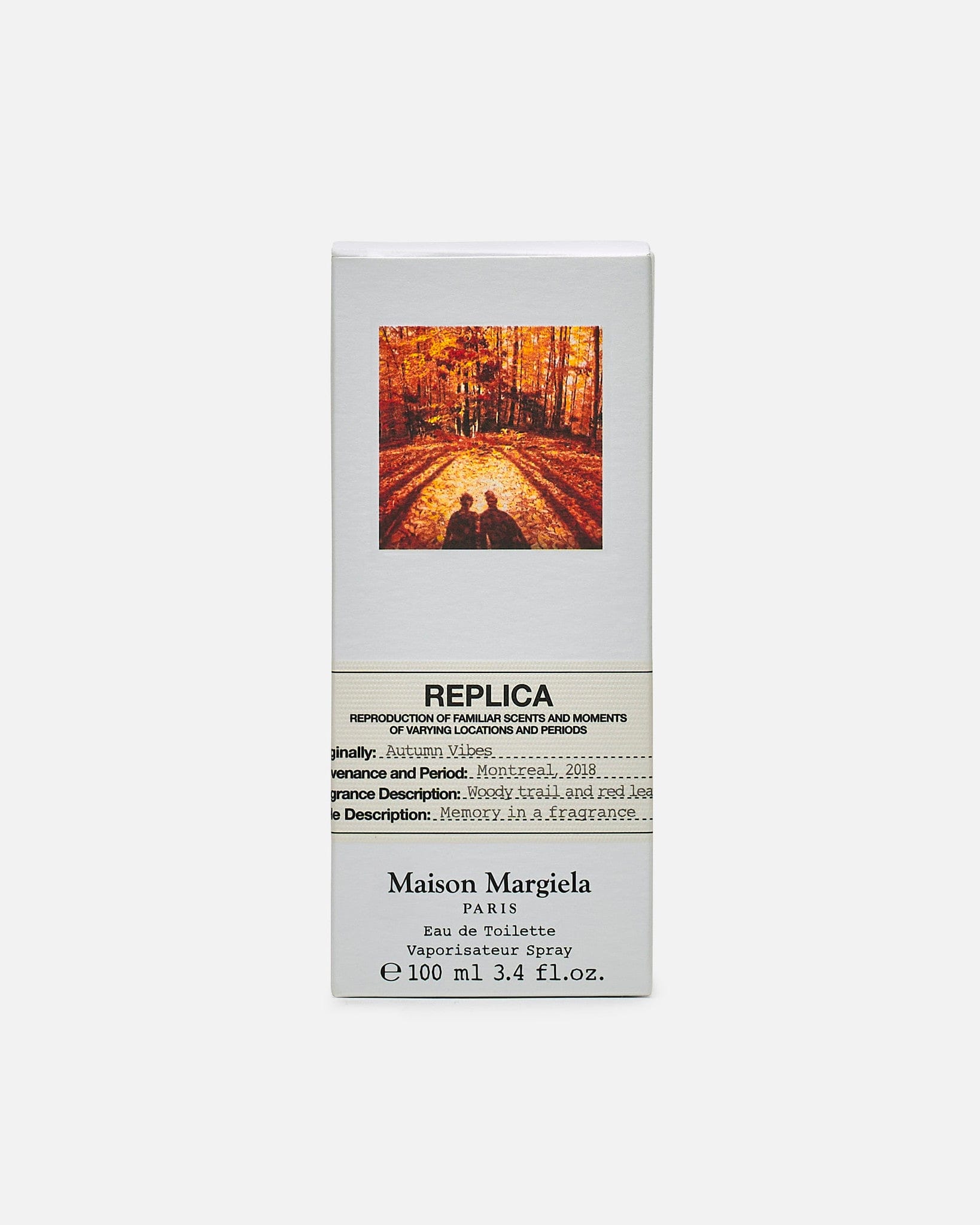 Replica Autumn Vibes Fragrance Maison margiela – Гарантія оригінальності – вид ззаду