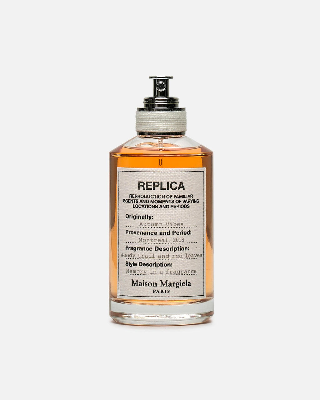 Replica Autumn Vibes Fragrance Maison margiela – Гарантія оригінальності – боковий вид