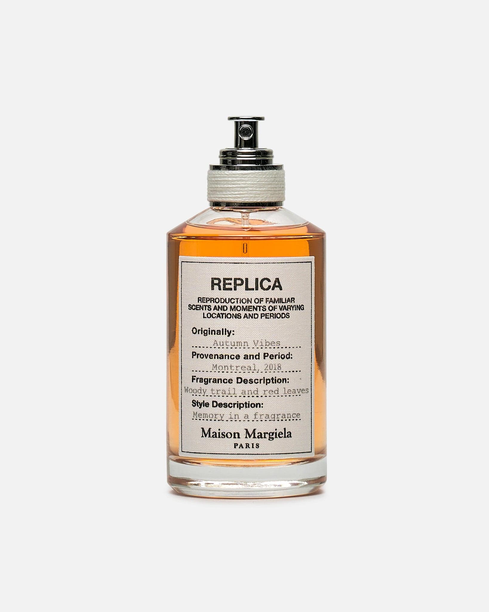 Replica Autumn Vibes Fragrance Maison margiela – Гарантія оригінальності – боковий вид