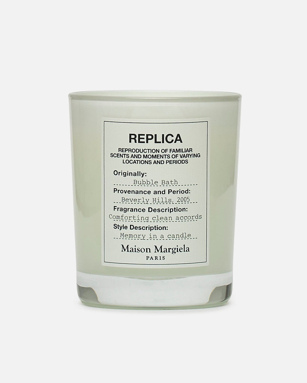Оригінальна Replica Bubble Bath Candle Maison margiela – боковий вид