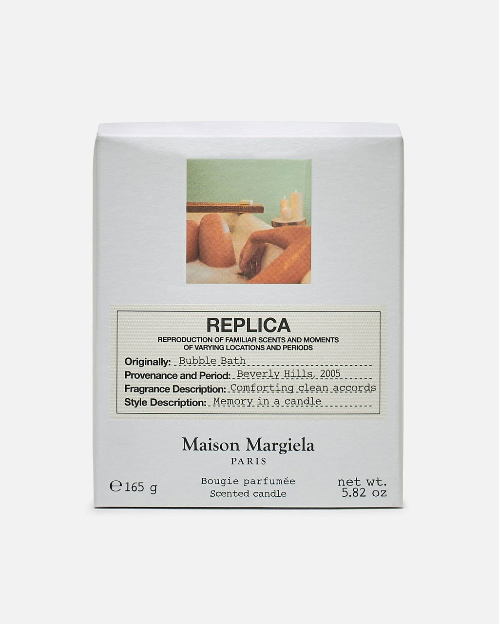 Оригінальна Replica Bubble Bath Candle Maison margiela – вид ззаду