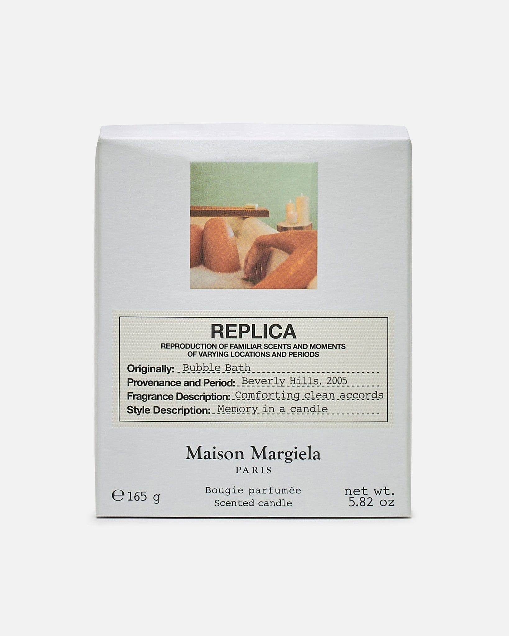 Оригінальна Replica Bubble Bath Candle Maison margiela – вид ззаду