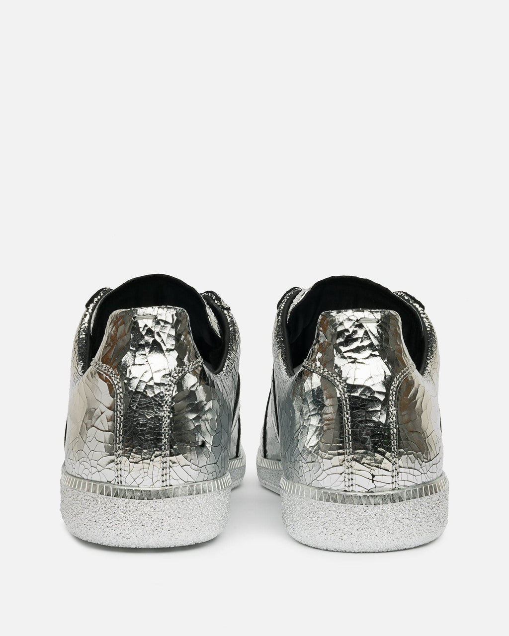 Оригінальна Replica Mirror Sneakers In Silver Maison margiela – збільшений вид