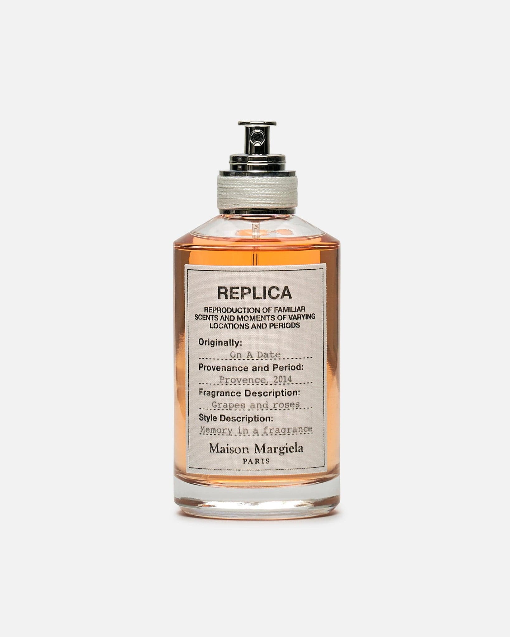 Оригінальна Replica On A Date Fragrance Maison margiela – боковий вид