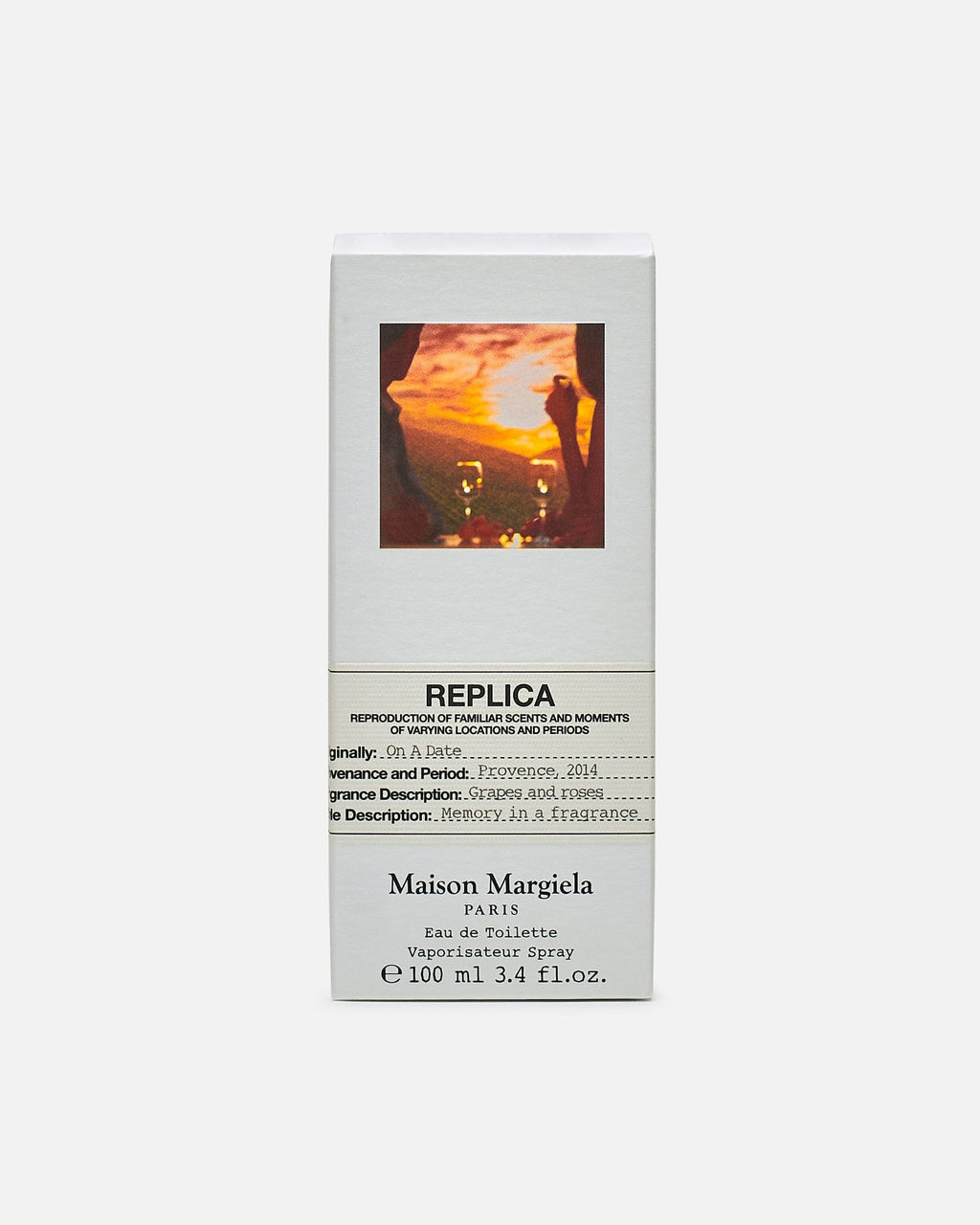 Оригінальна Replica On A Date Fragrance Maison margiela – вид ззаду