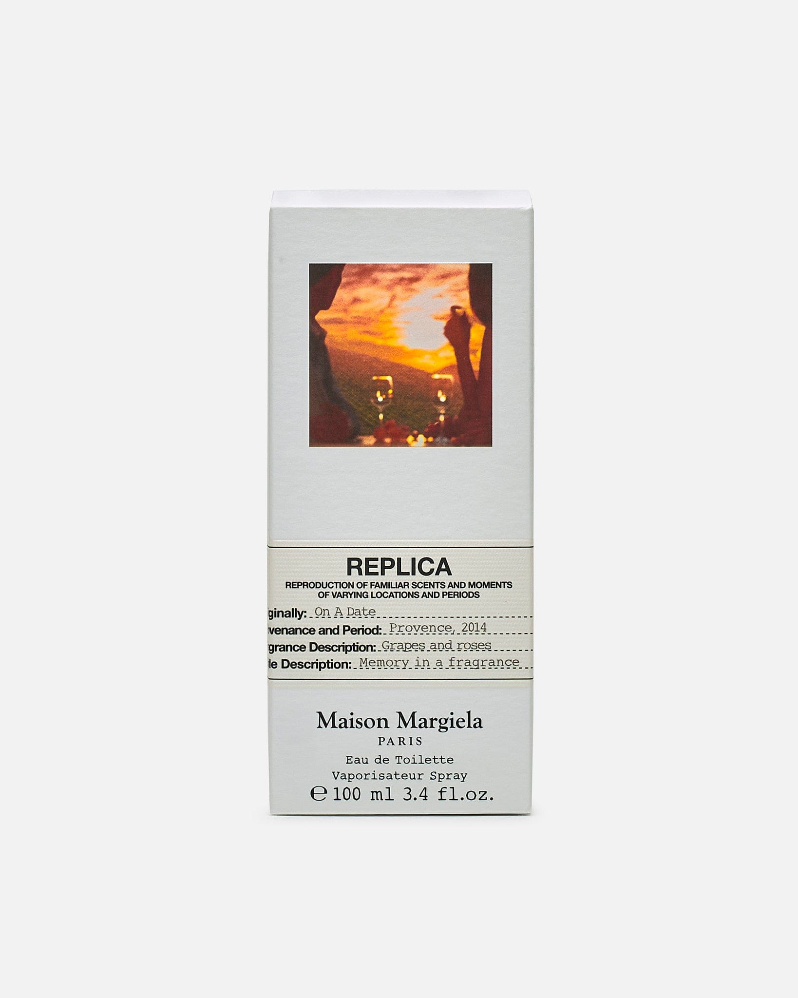 Оригінальна Replica On A Date Fragrance Maison margiela – вид ззаду