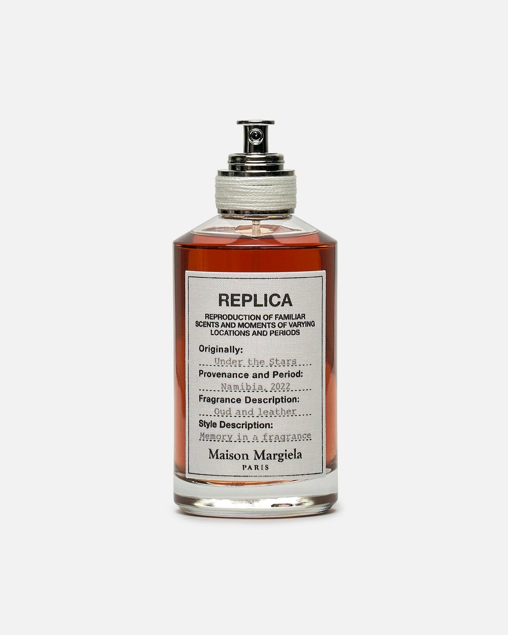 Replica Under The Stars Fragrance Maison margiela – Гарантія оригінальності – боковий вид
