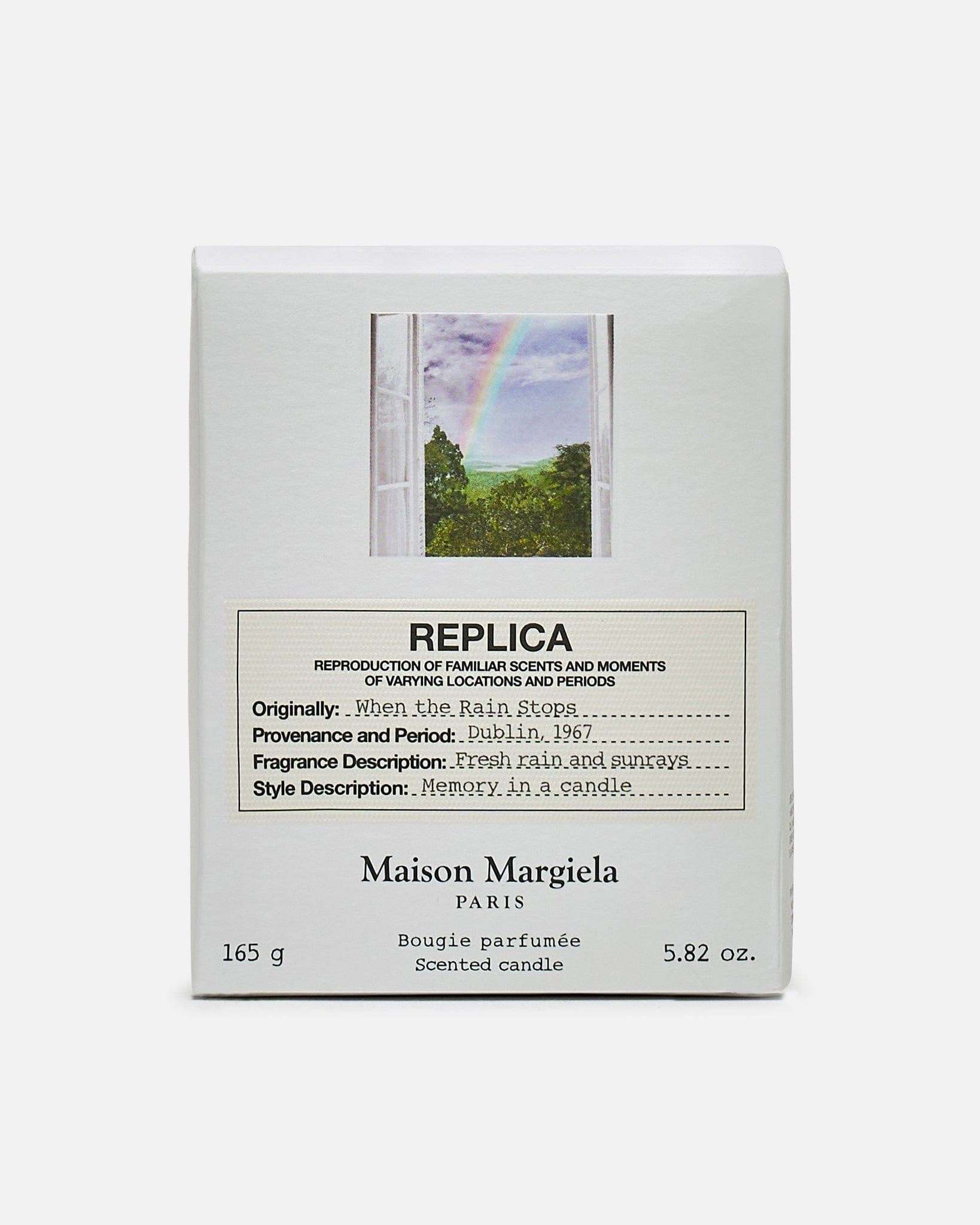 Replica When The Rain Stops Candle Maison margiela оригінал – Купити в Україні – вид ззаду