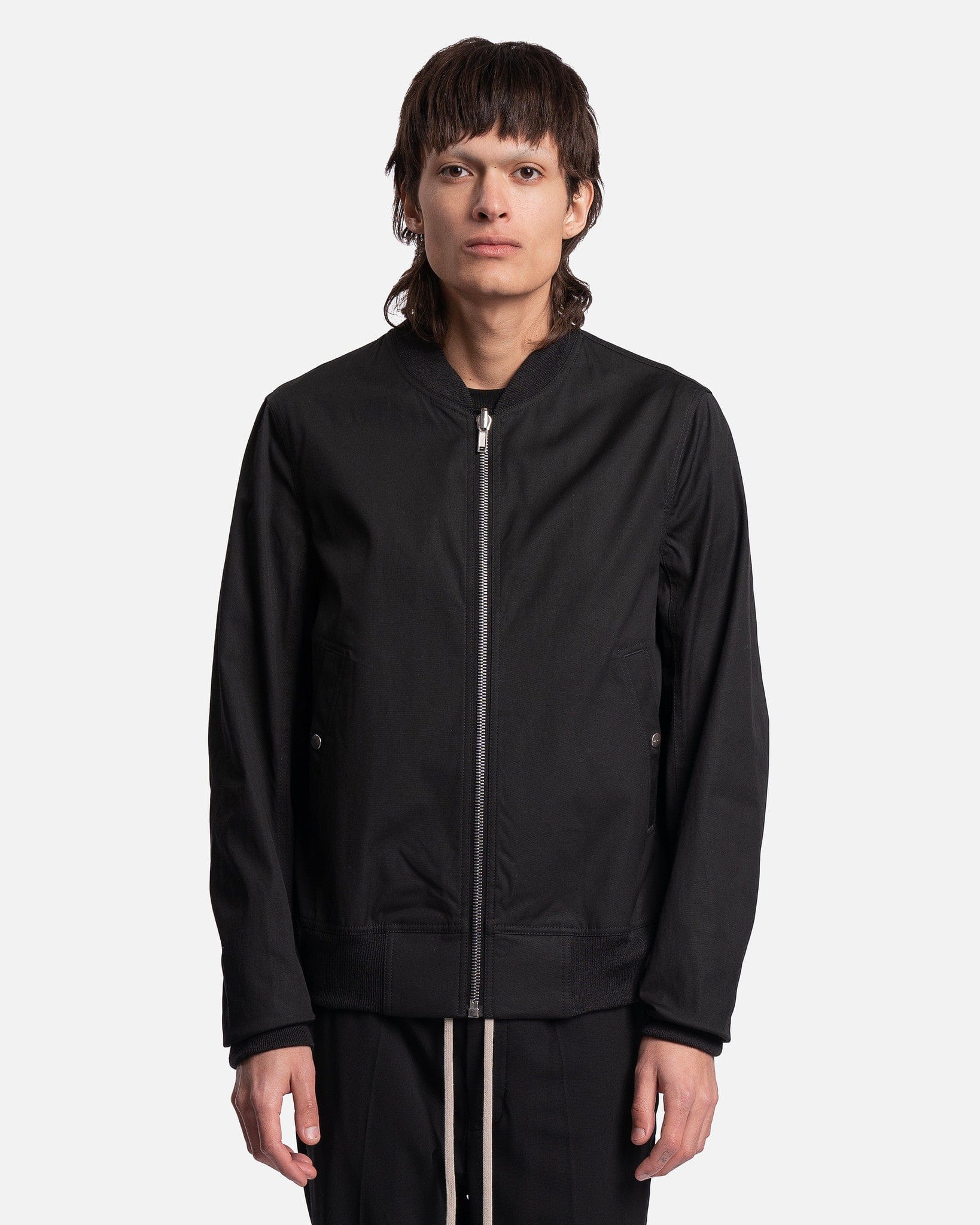 Reversible Flight Bomber In Black Rick owens – Гарантія оригінальності – вид ззаду
