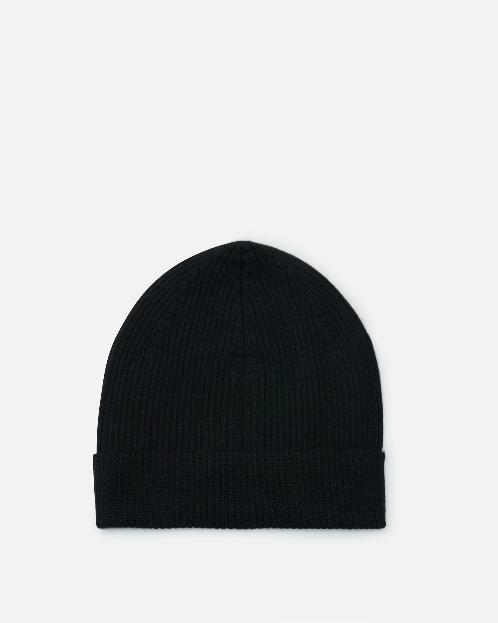 Ribbed Beanie In Black Rick owens – Гарантія оригінальності – боковий вид