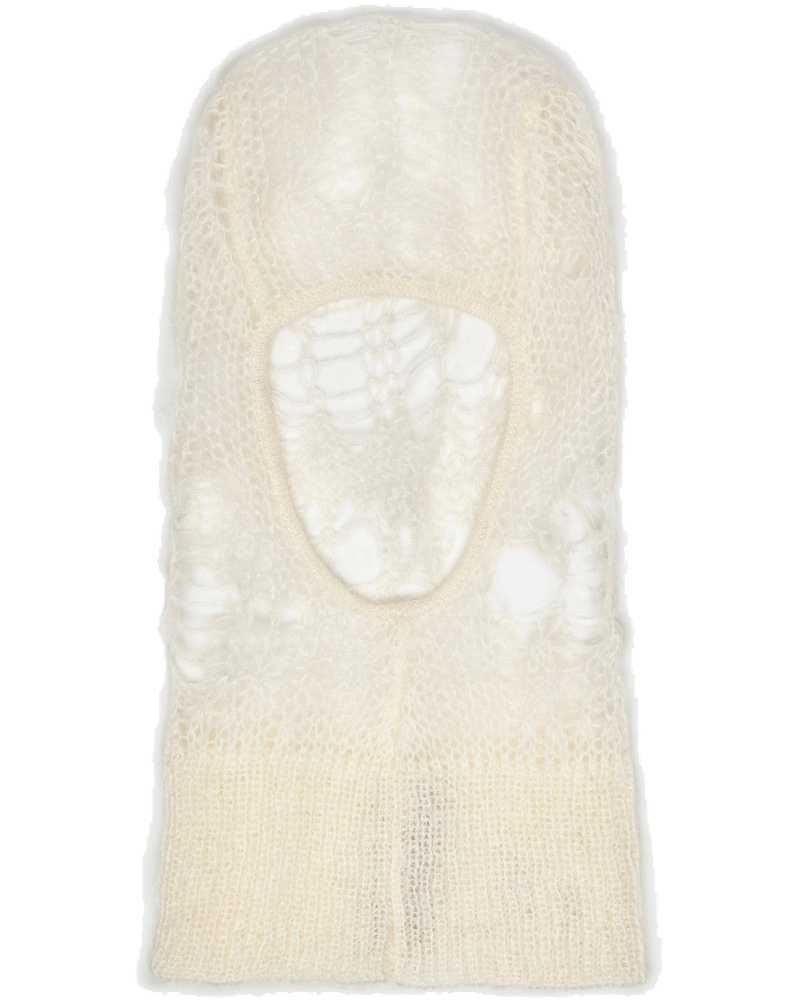 Knit Balaclava In Milk Rick owens оригінал – Купити в Україні