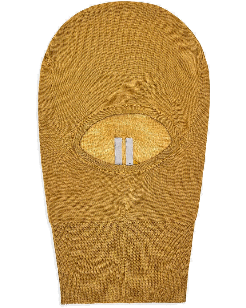 Porterville Skull Balaclava In Honey Rick owens – Гарантія оригінальності
